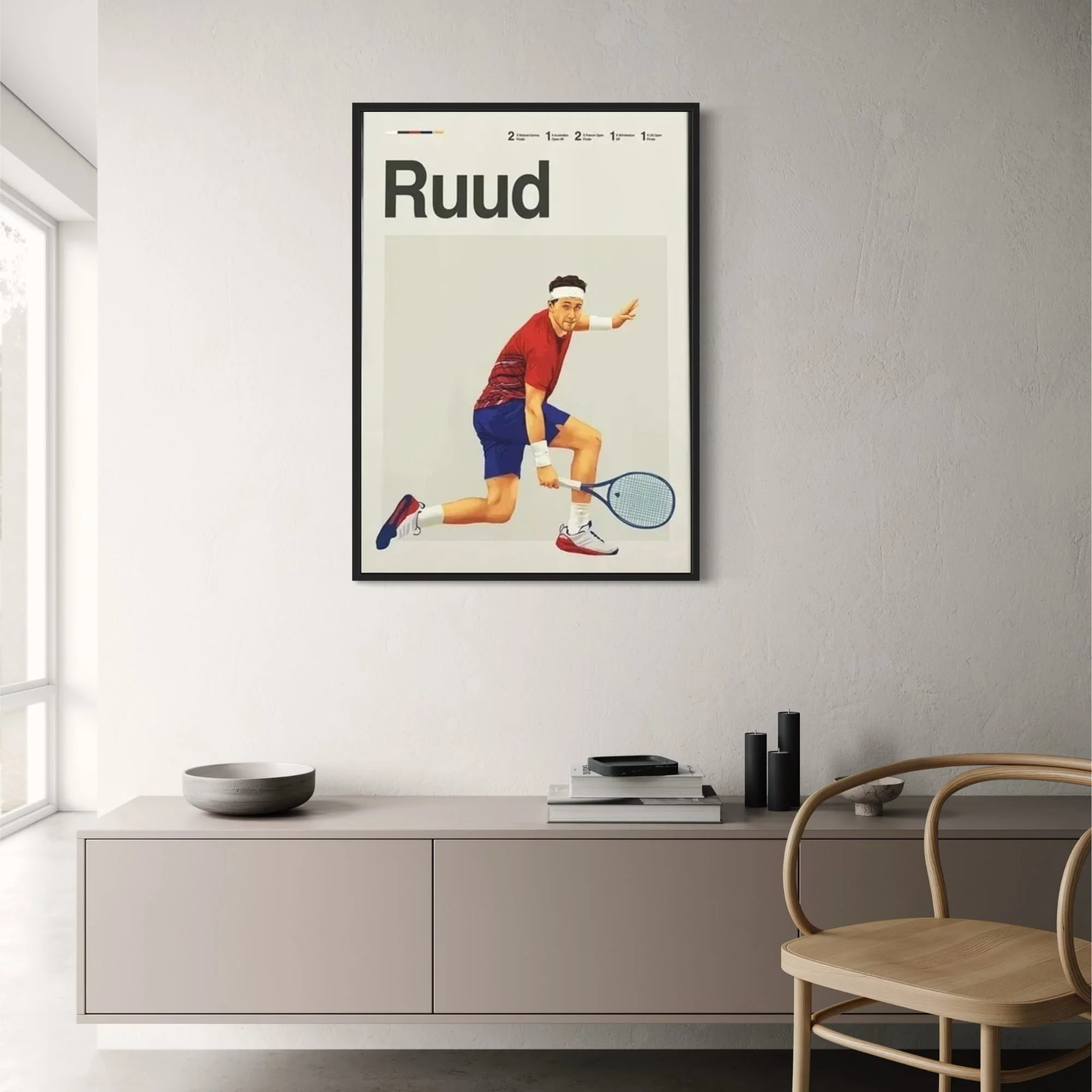Casper Ruud | Modern Tennis Art - Image 2