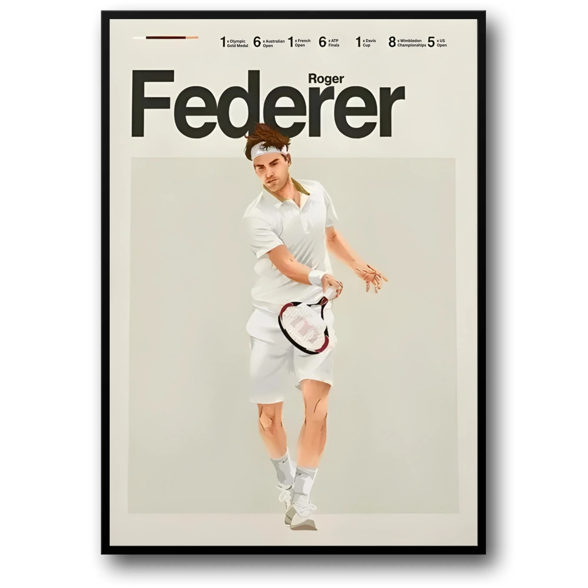 Roger Federer | Modern Tennis Art