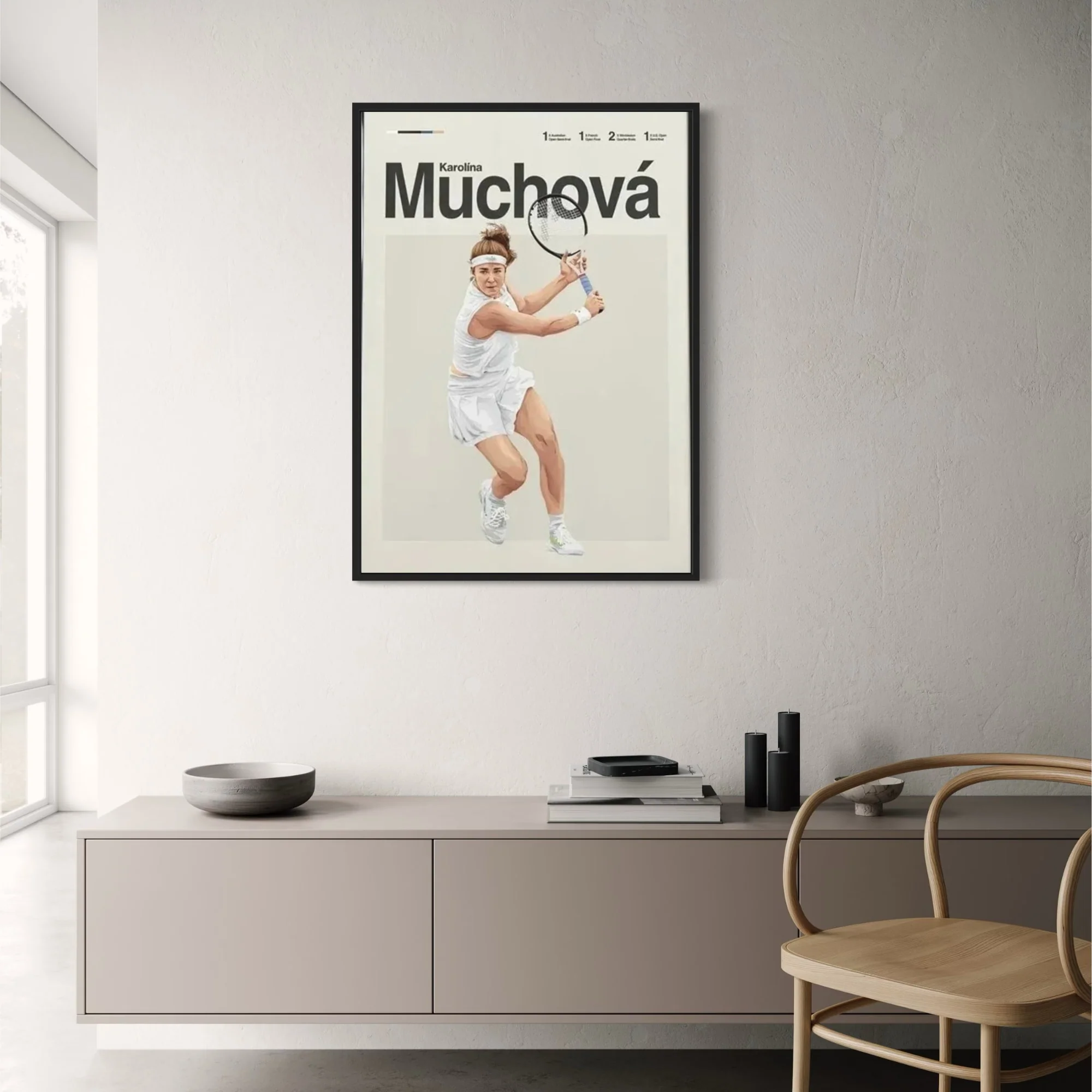 Karolina Muchova | Modern Tennis Art - Image 2