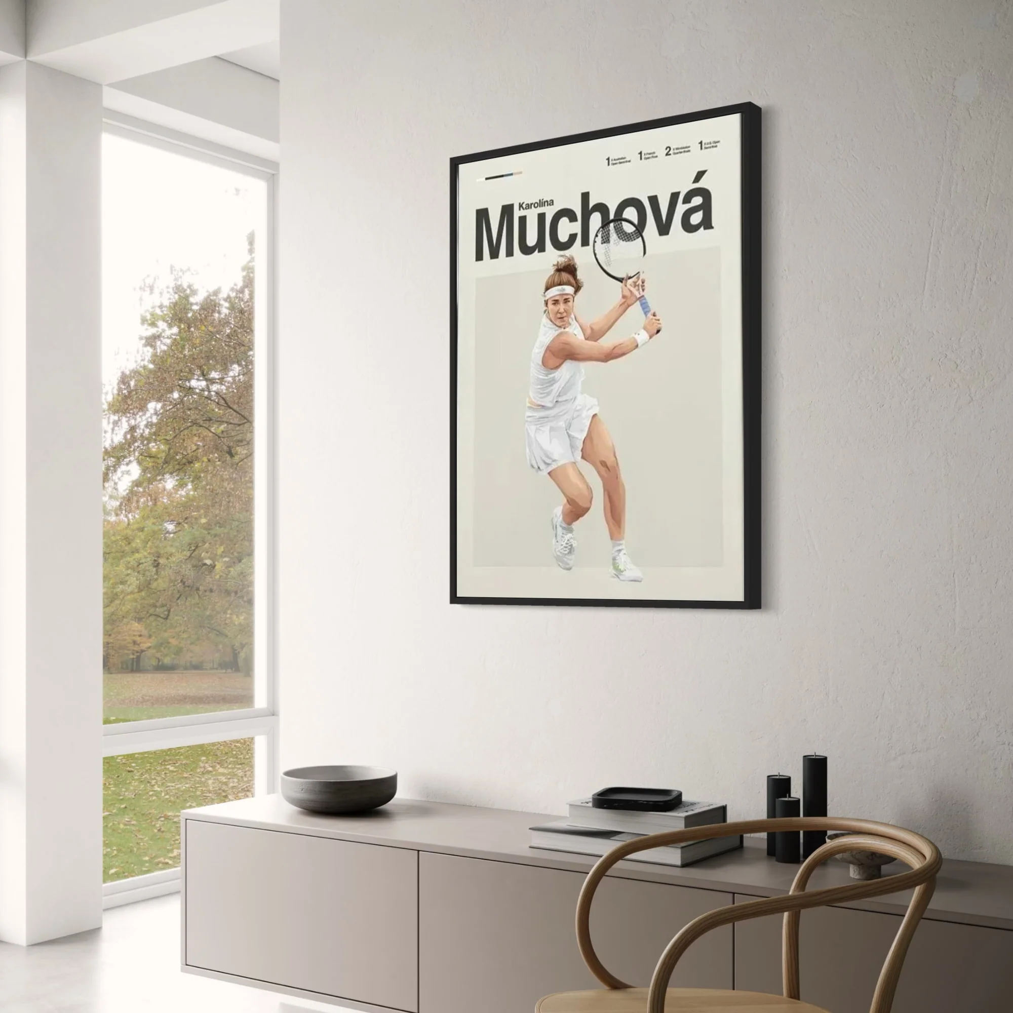 Karolina Muchova | Modern Tennis Art - Image 3