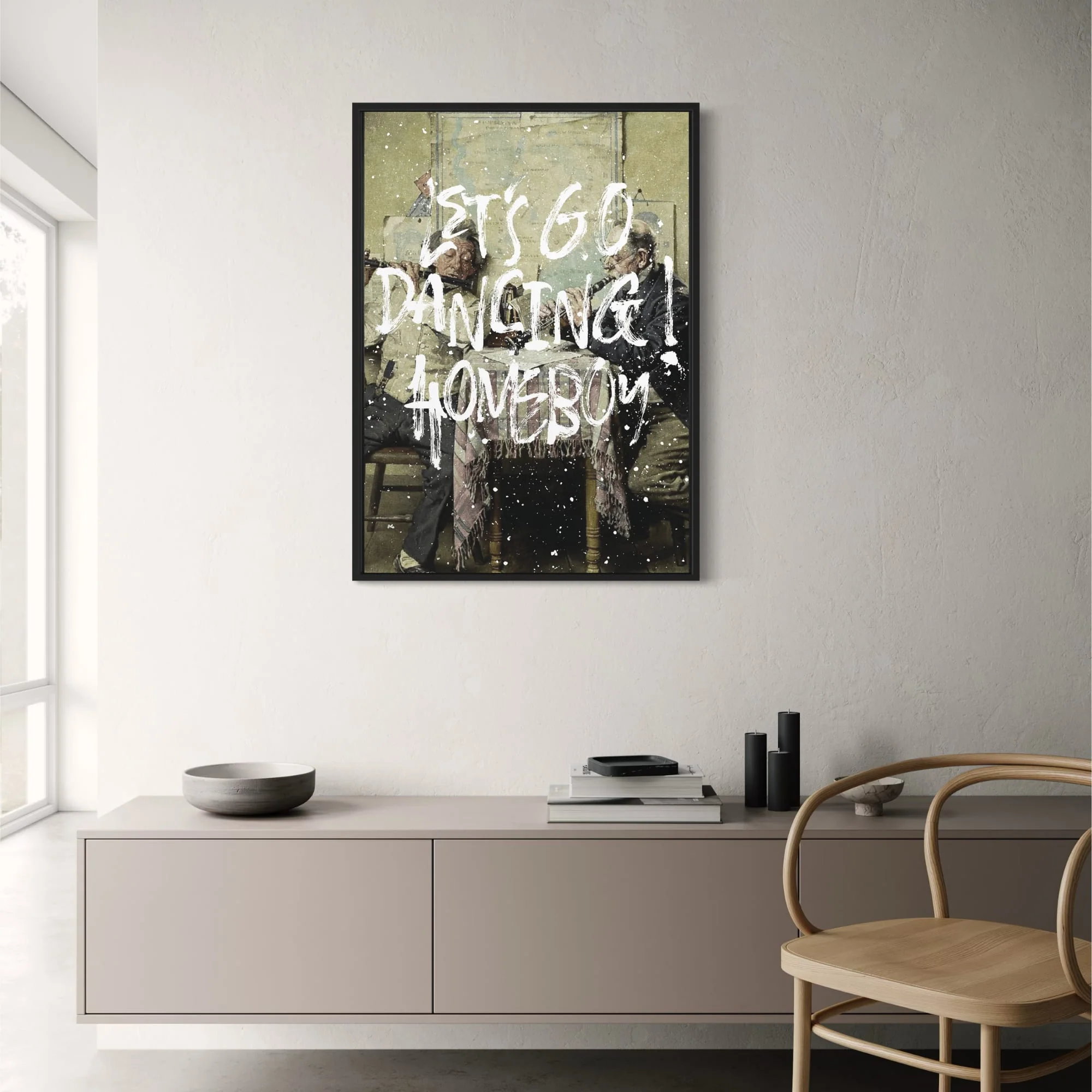 Let's Go Dancing Homeboy | Vibrant Art - Image 2