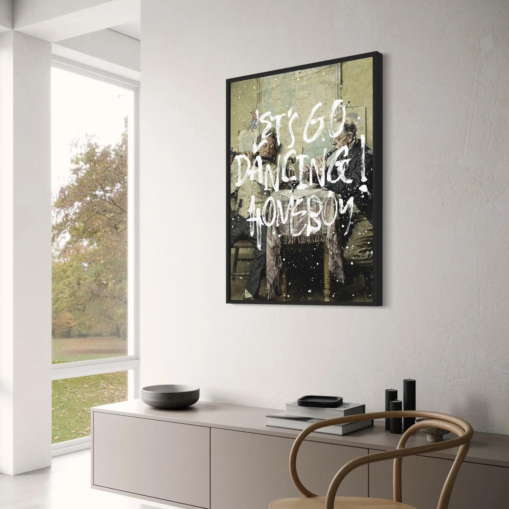 Let's Go Dancing Homeboy | Vibrant Art - Image 3