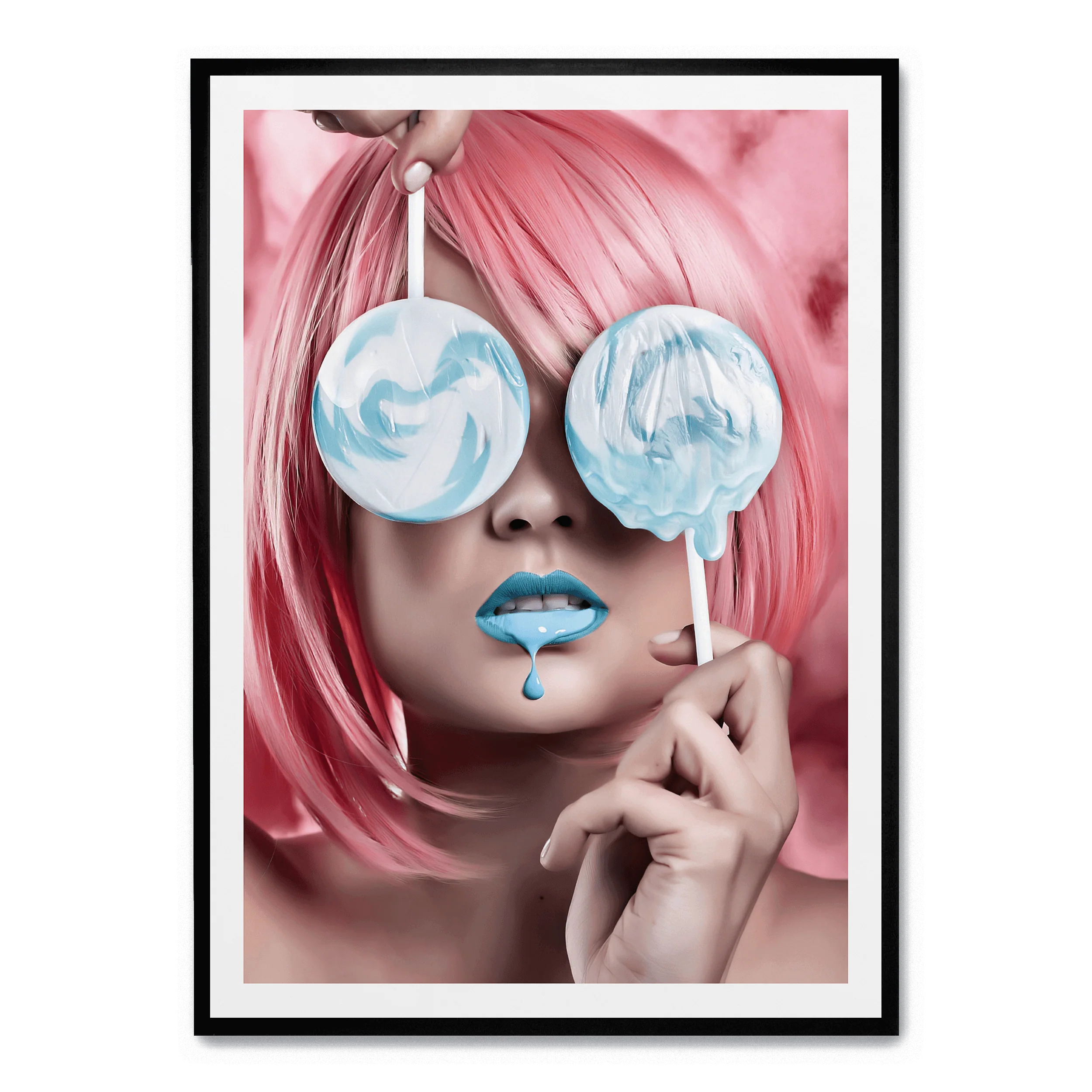 Lollipop Woman | Vibrant Decor Art