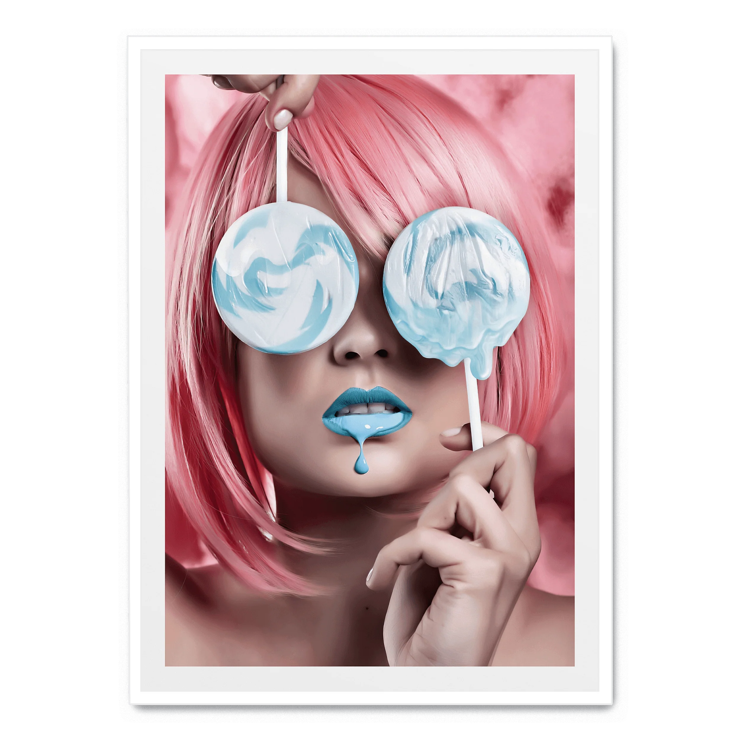 Lollipop Woman | Vibrant Decor Art - Image 2