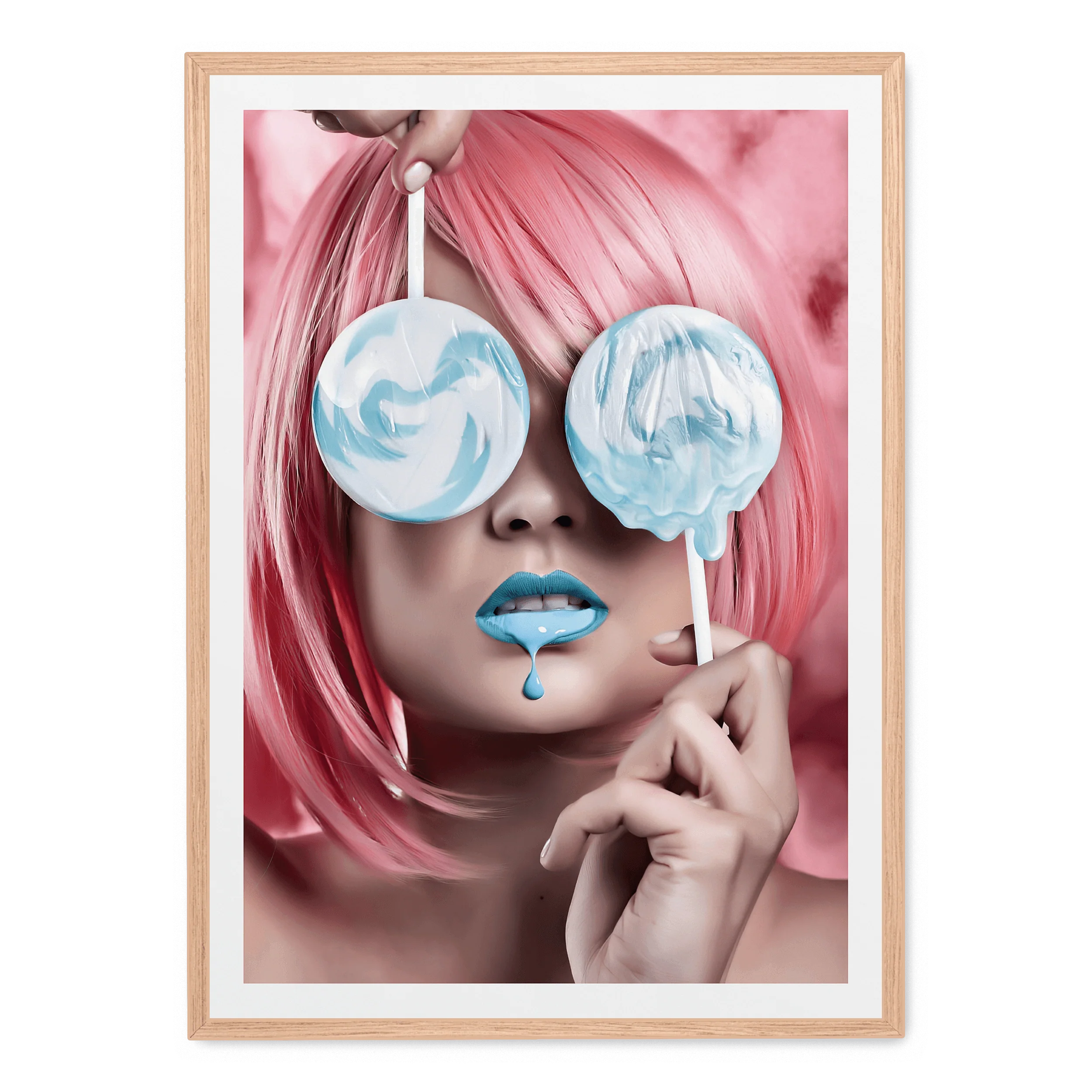 Lollipop Woman | Vibrant Decor Art - Image 3