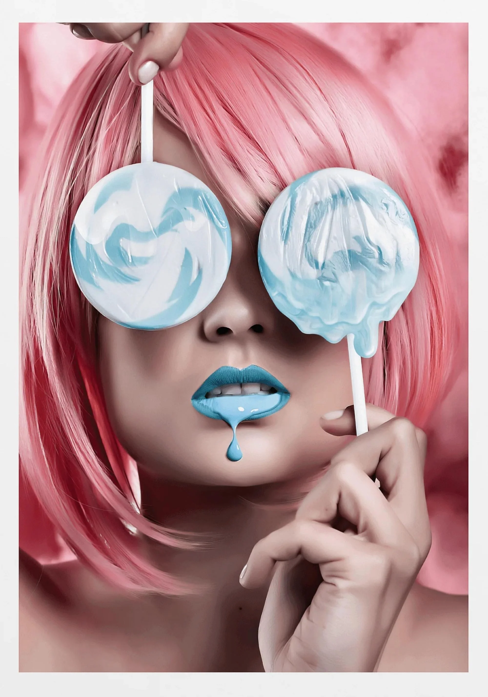 Lollipop Woman | Vibrant Decor Art - Image 5