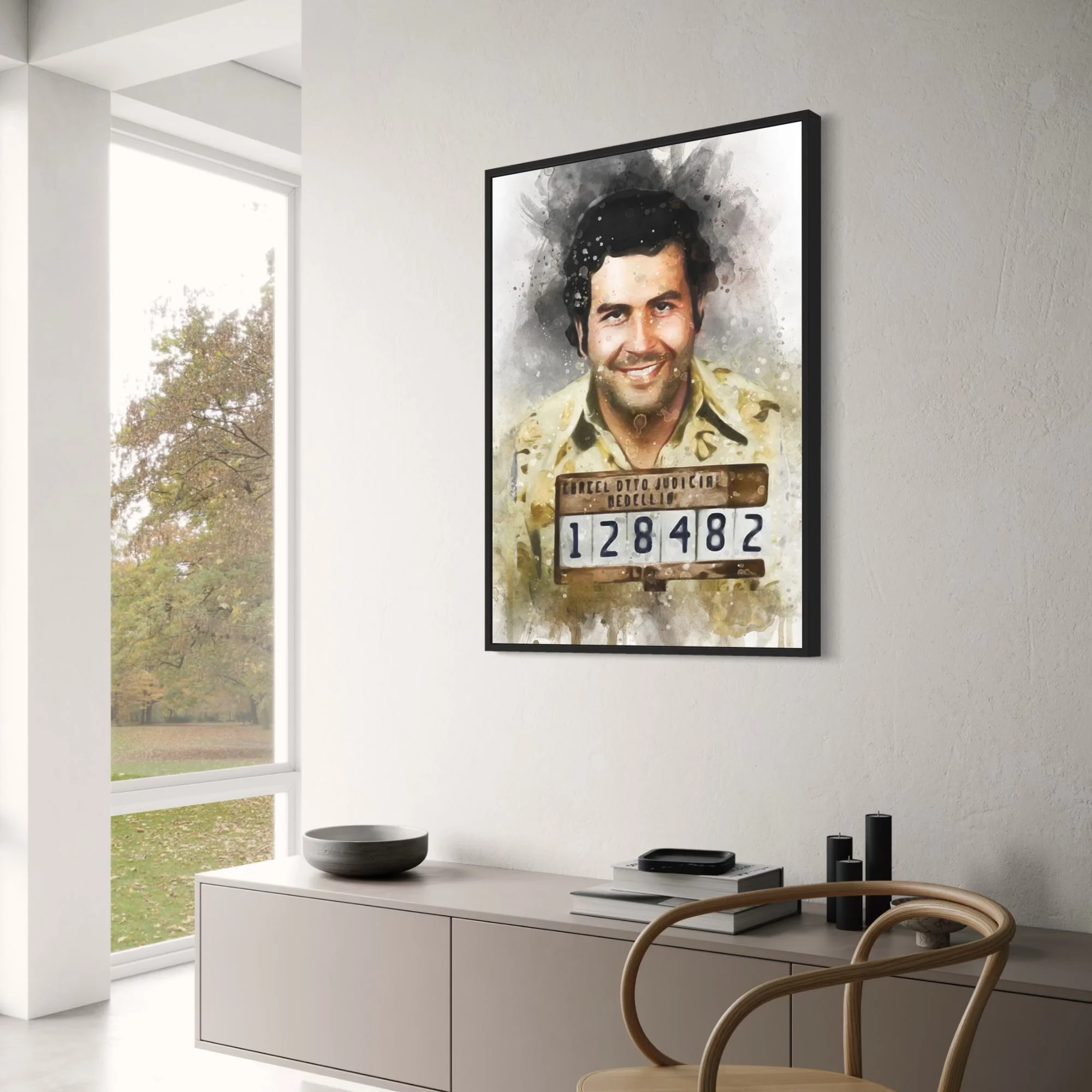 Pablo Escobar Mugshot | Vintage Style - Image 3