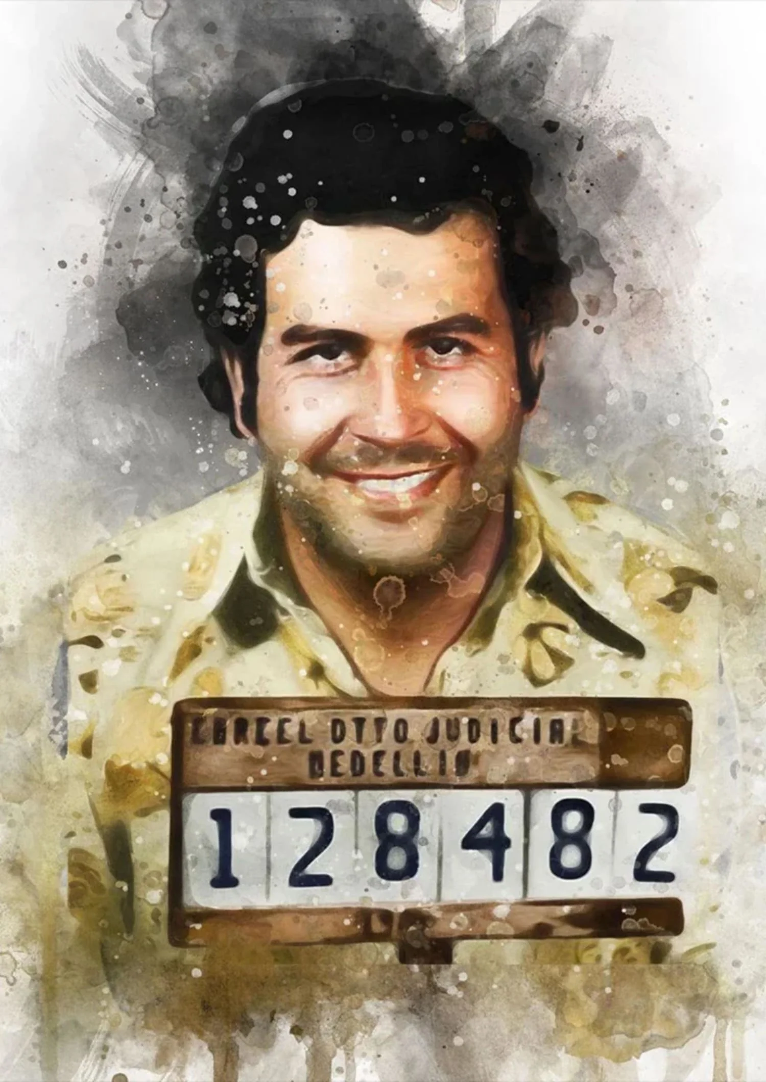 Pablo Escobar Mugshot | Vintage Style - Image 4