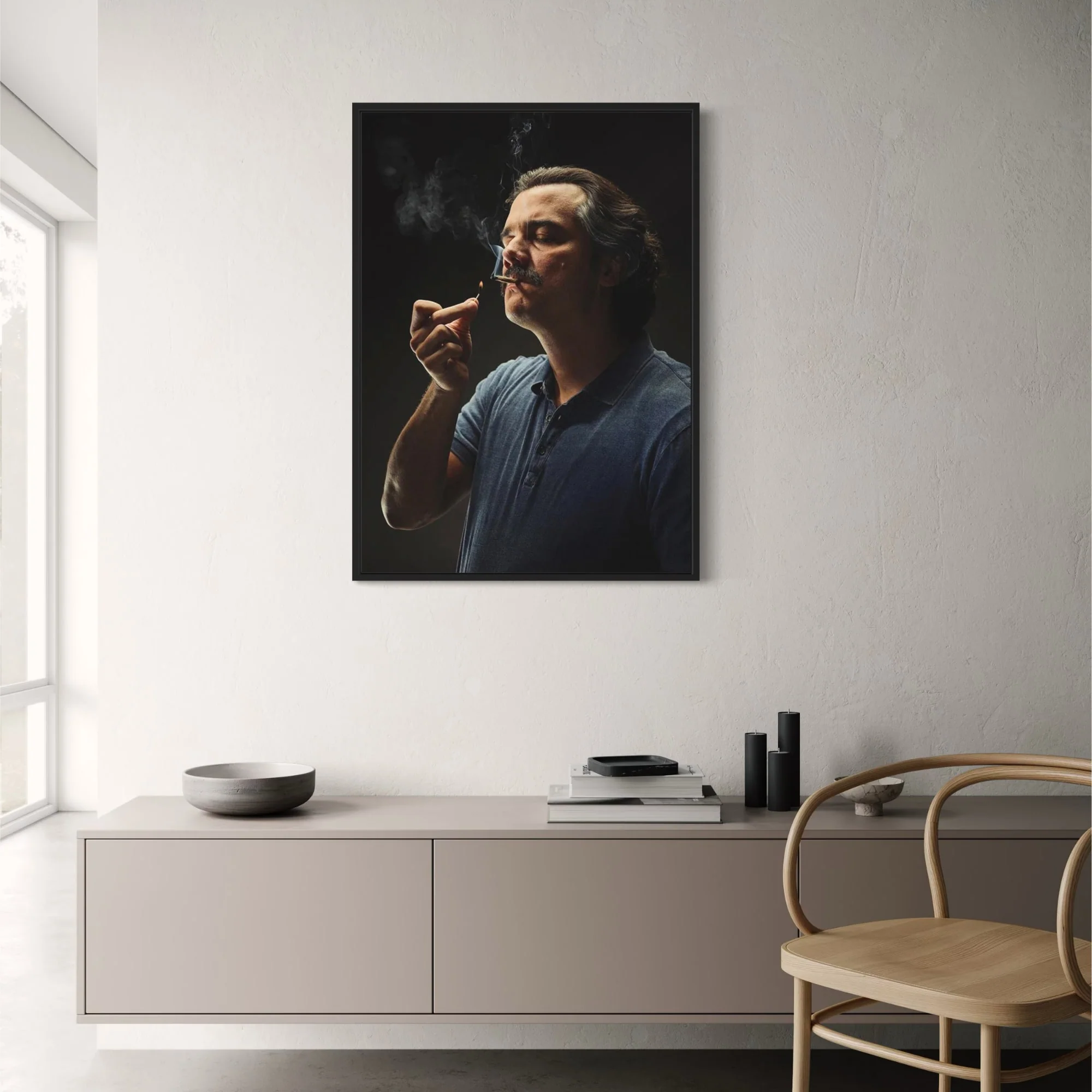 Pablo Escobar | Narcos Smoking Scene - Image 2