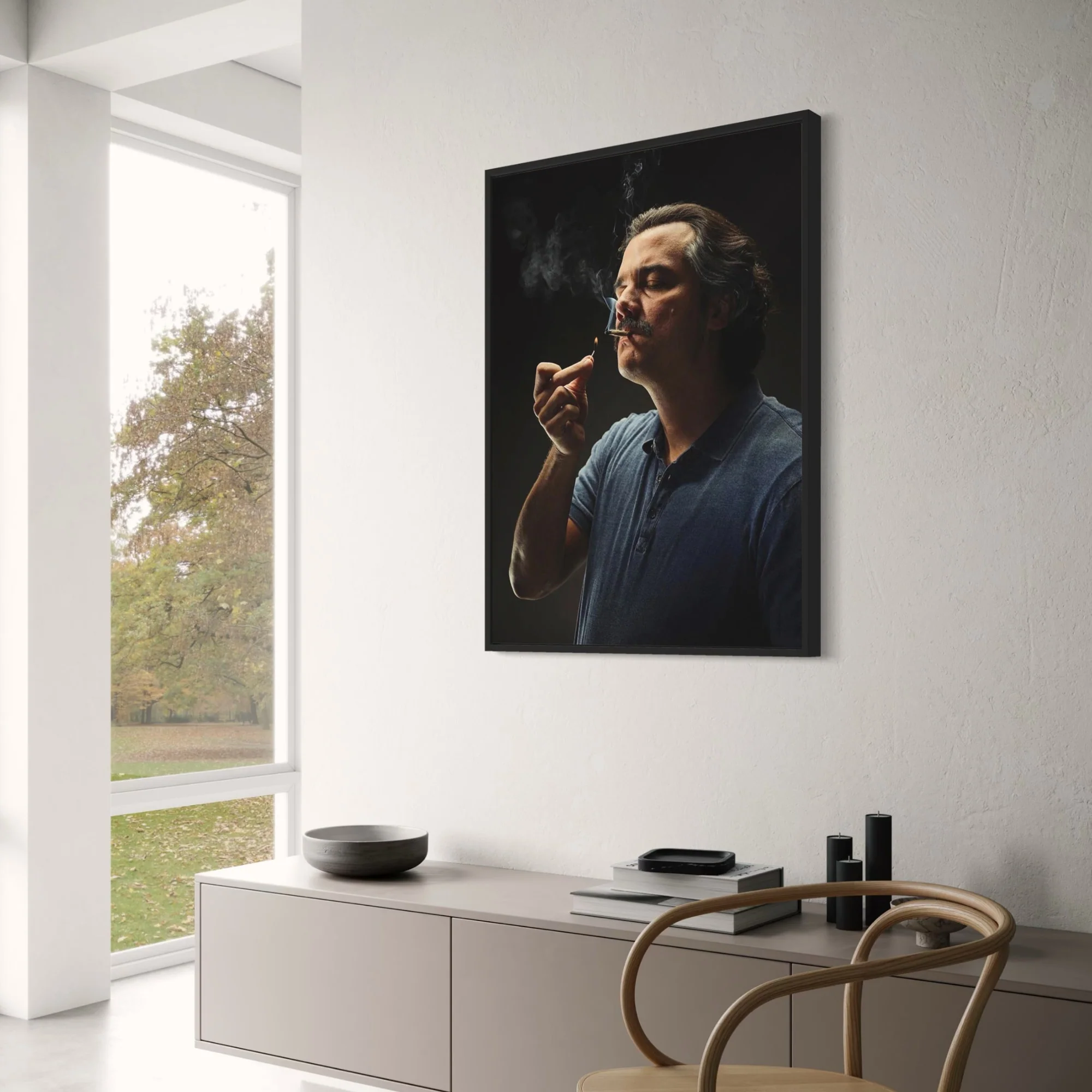 Pablo Escobar | Narcos Smoking Scene - Image 3
