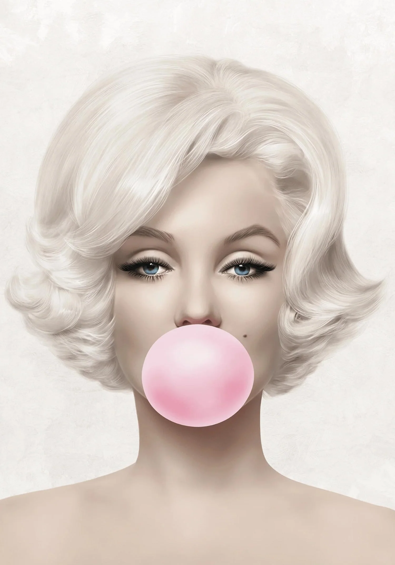 Marilyn Monroe Bubblegum | Iconic Pop Art | Vibrant Colors - Image 4