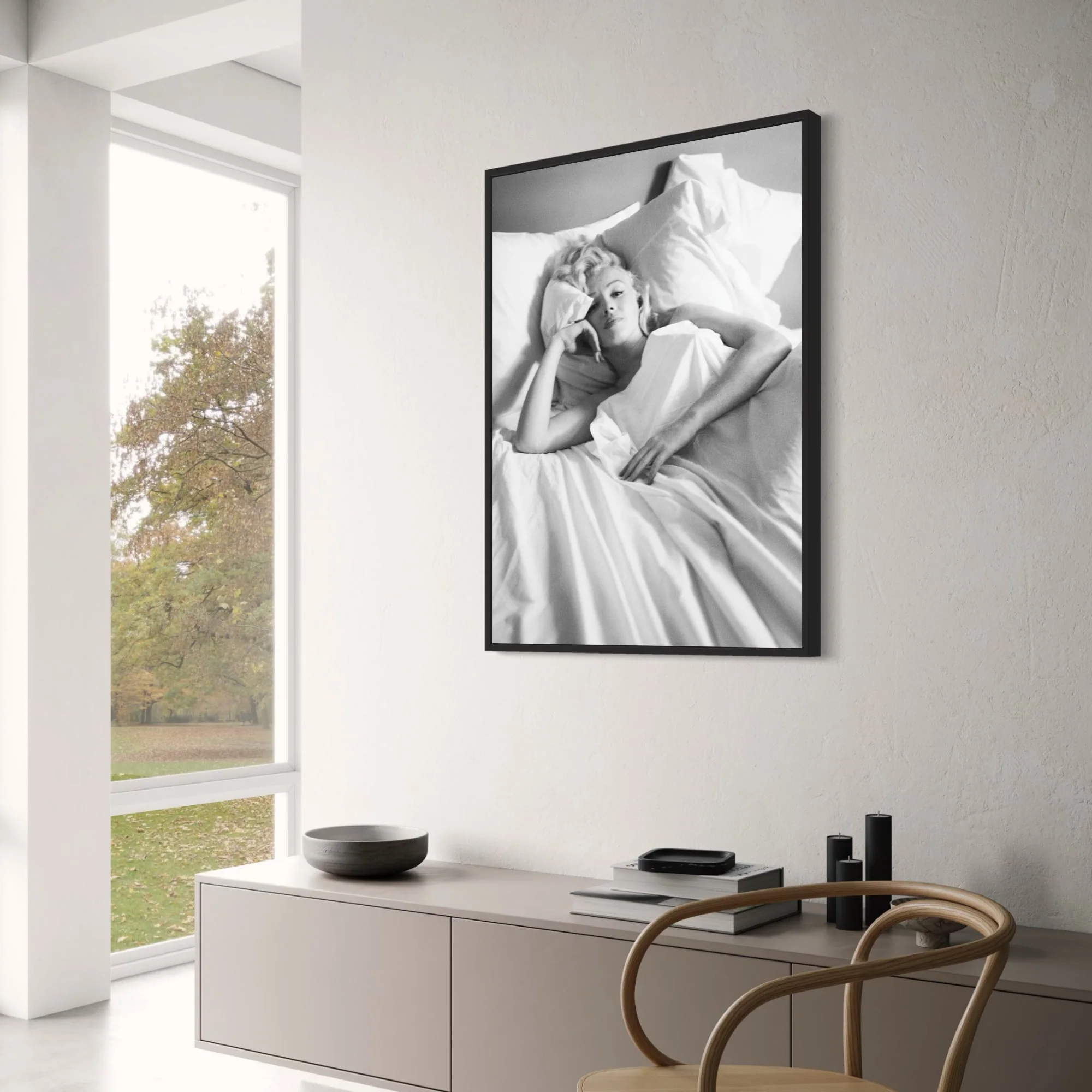 Marilyn Monroe | Iconic Bedroom Scene | Vintage Hollywood Glamour - Image 3