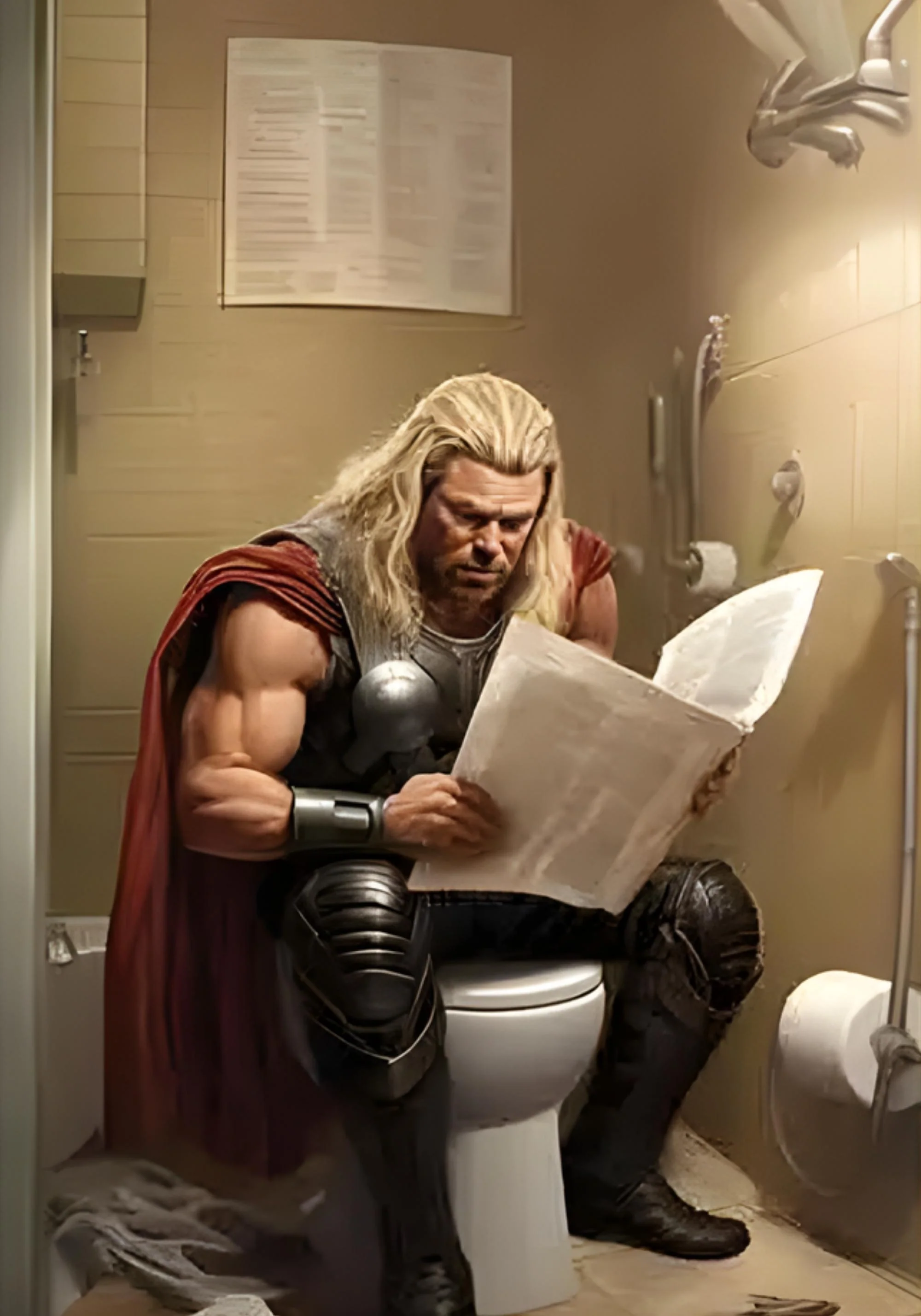 Spiderman Comic | Funny Bathroom Art - Image 2