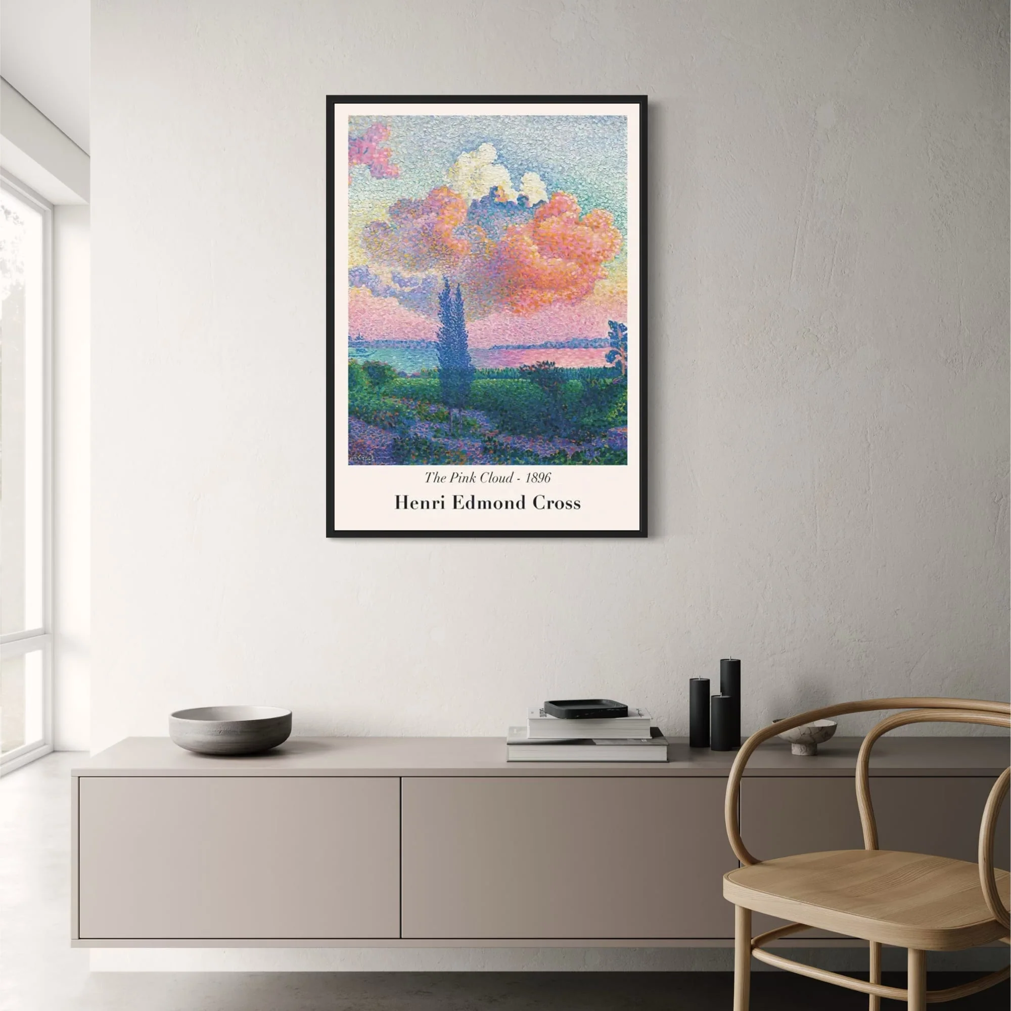 Henri Edmond Cross | The Pink Cloud 1896 | Impressionist Vintage - Image 2