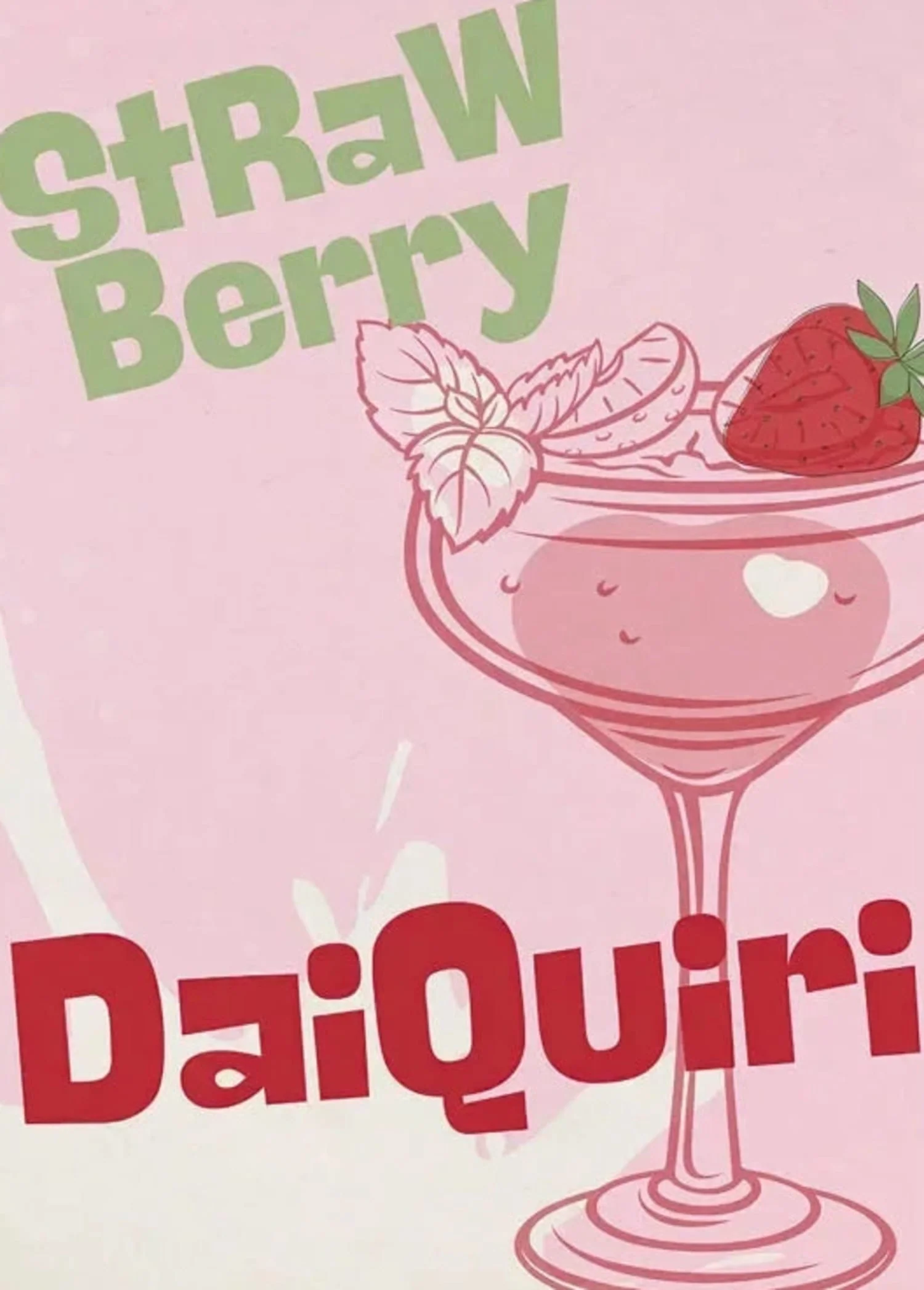 Strawberry Daiquiri | Vibrant Cocktail Art - Image 4