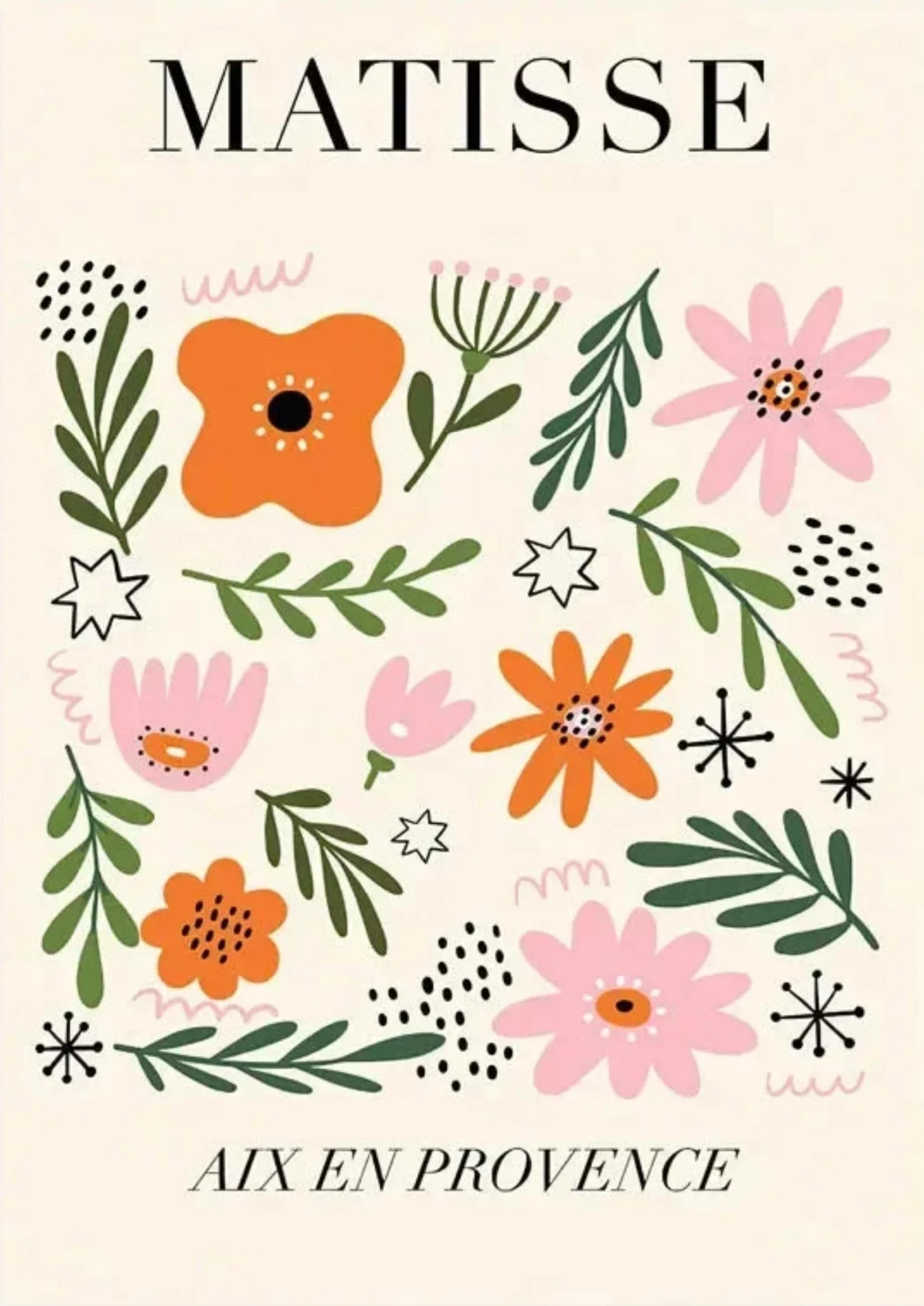 Matisse Floral Patterns | Vintage Decor - Image 4