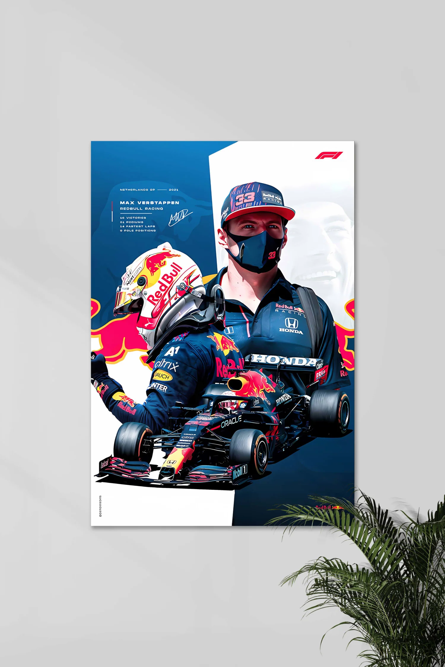 Max Verstappen | Redbull Racing 33 | Formula One - Image 4