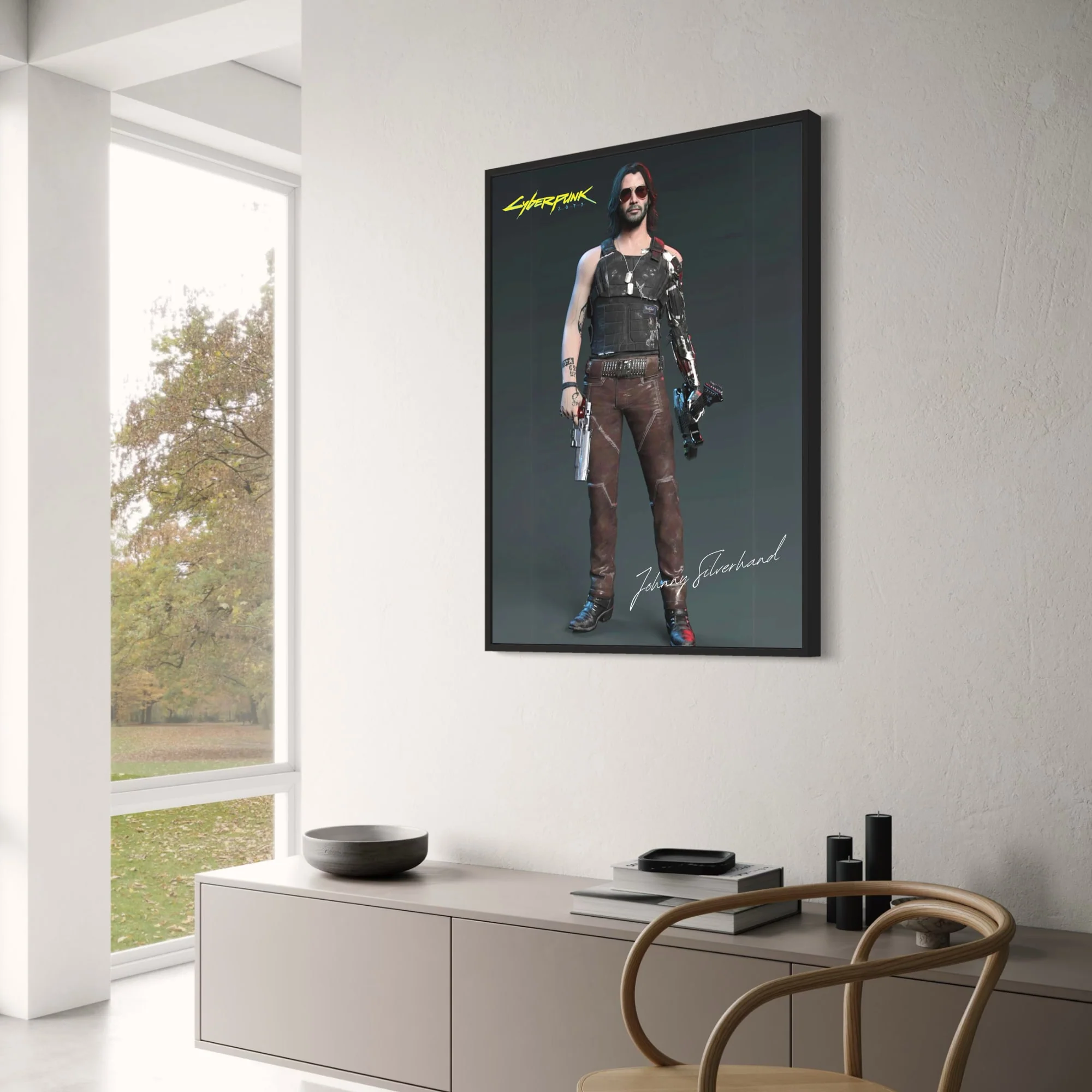 Cyberpunk 2077 | Johnny Silverhand | Sci-Fi Gaming Art - Image 3