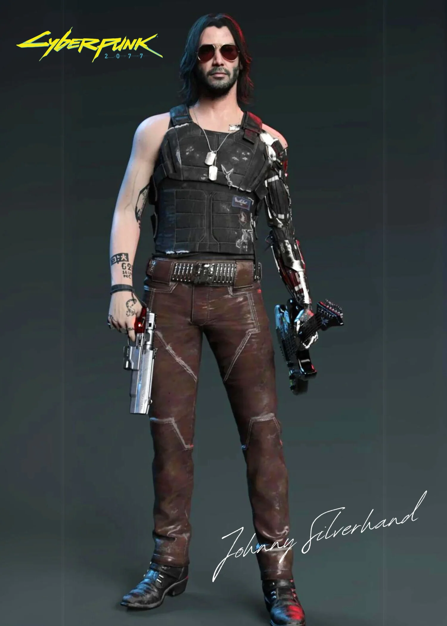 Cyberpunk 2077 | Johnny Silverhand | Sci-Fi Gaming Art - Image 4