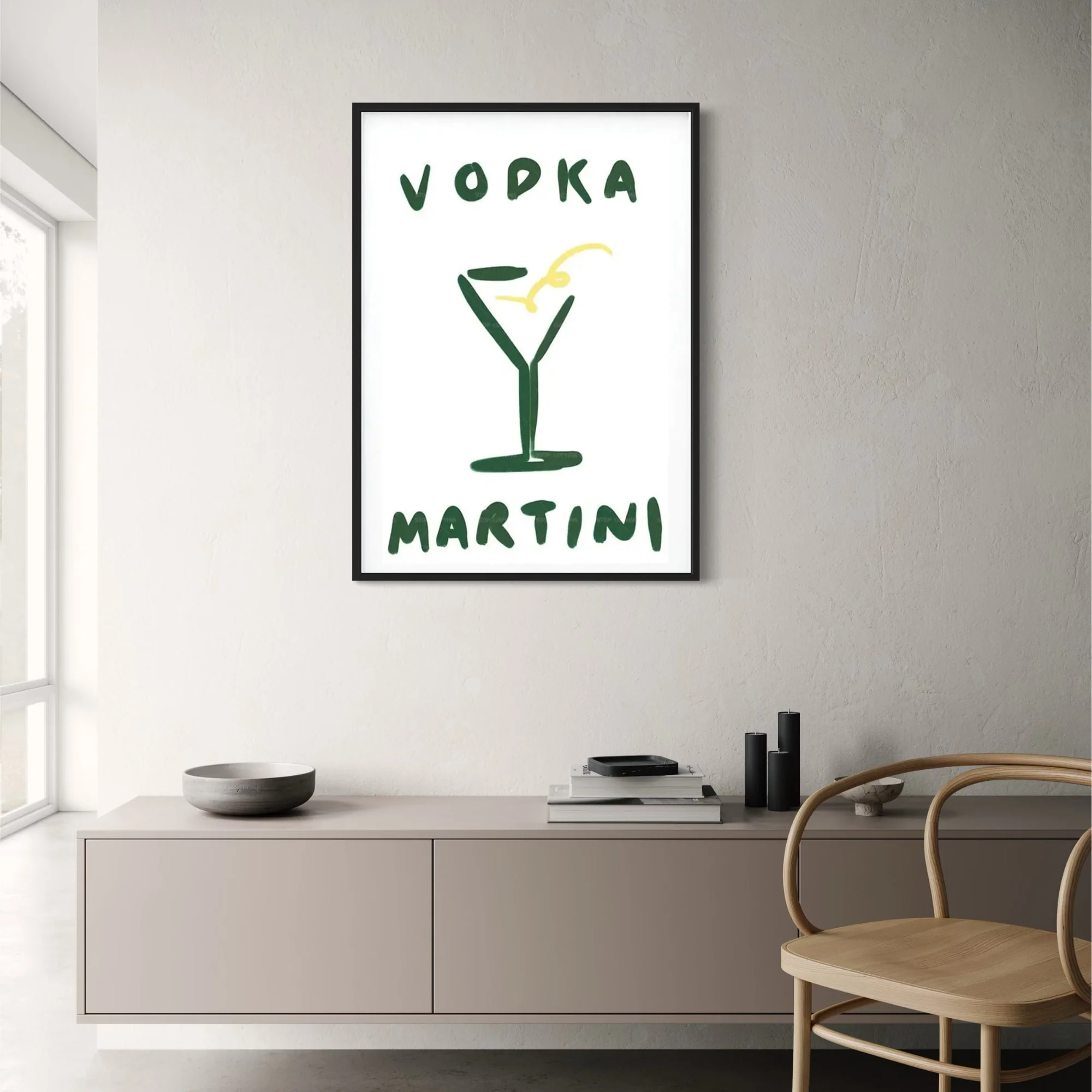 Vodka Martini | Minimalist Modern Design - Image 2
