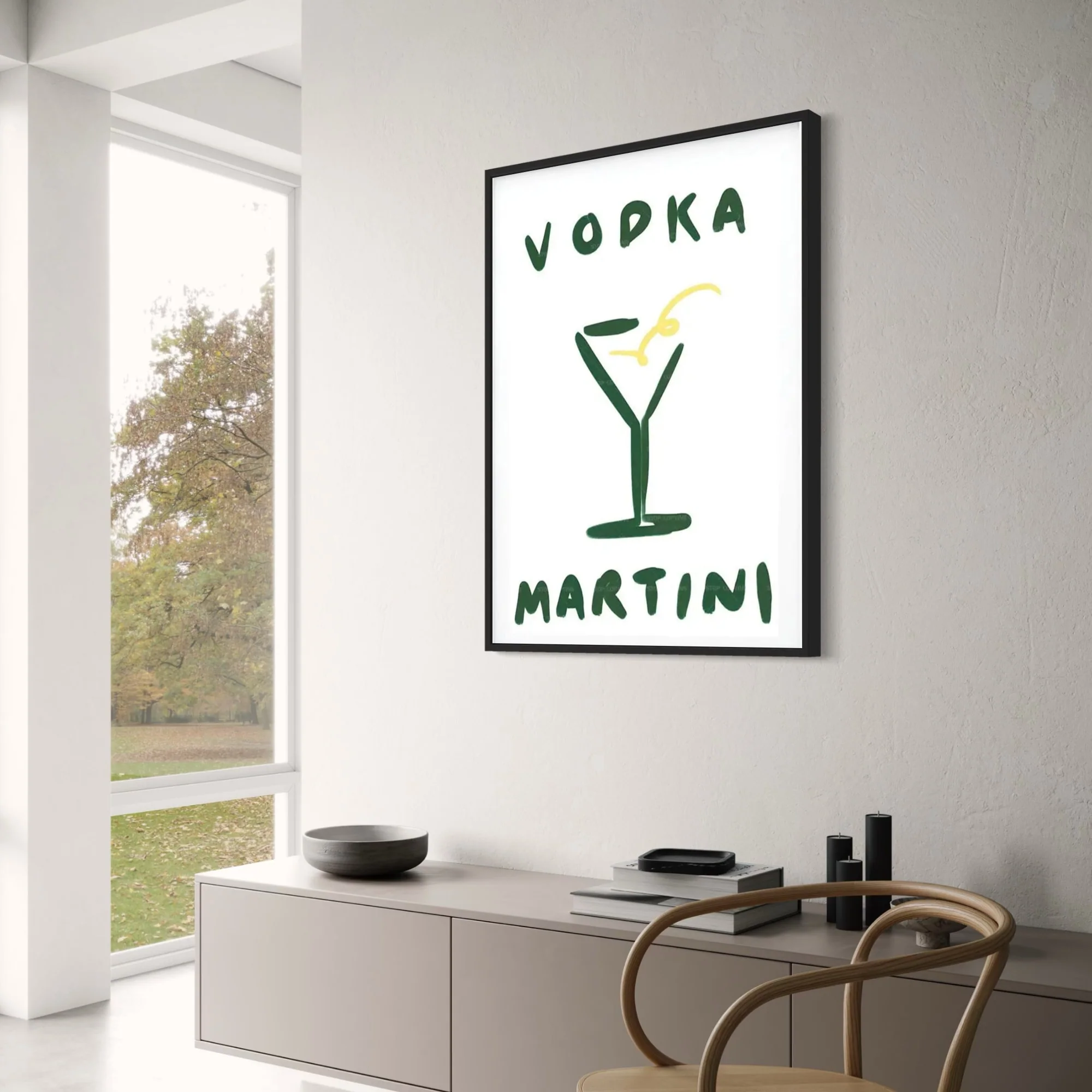 Vodka Martini | Minimalist Modern Design - Image 3