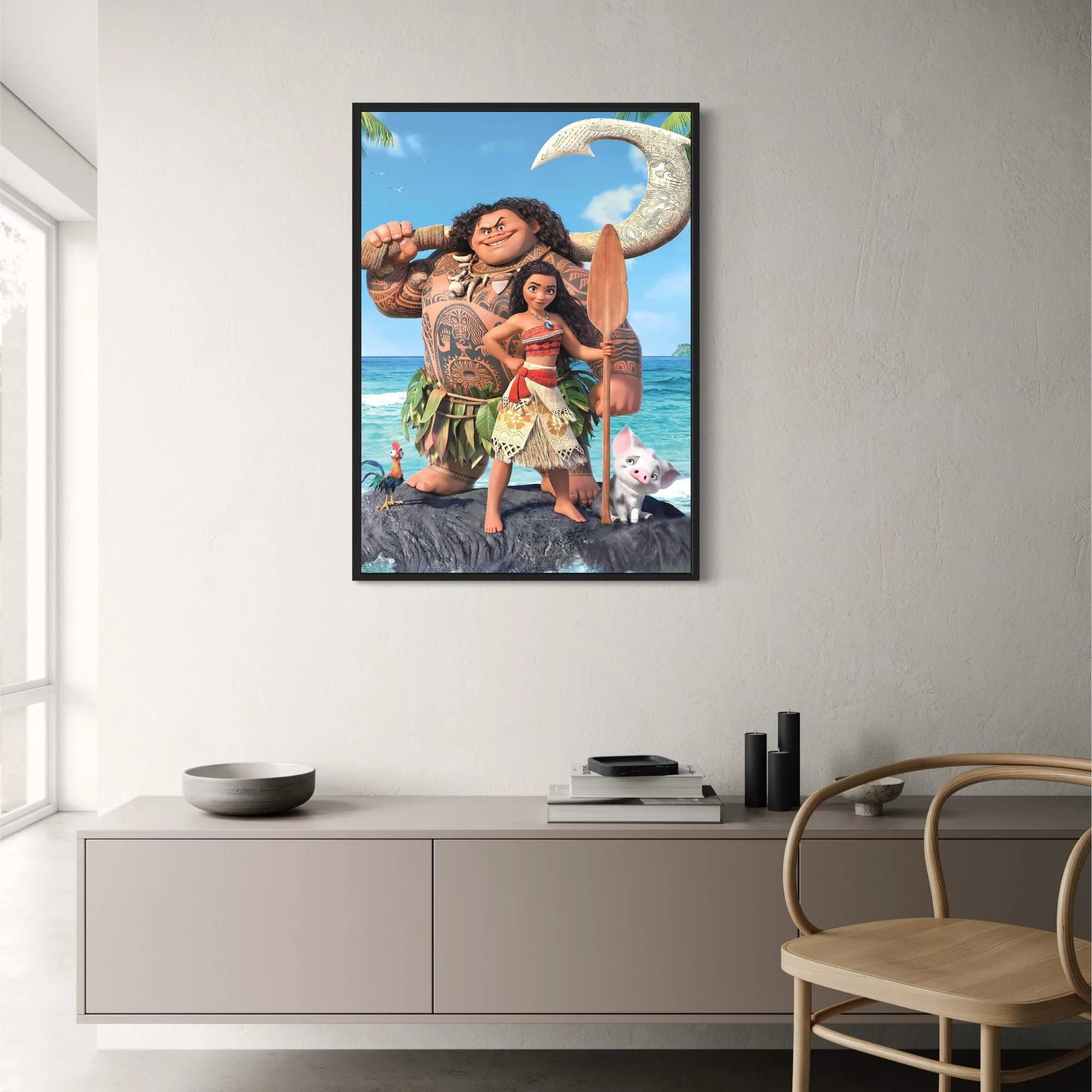 MOANA x MAUI | Disney Movie Poster - Image 2