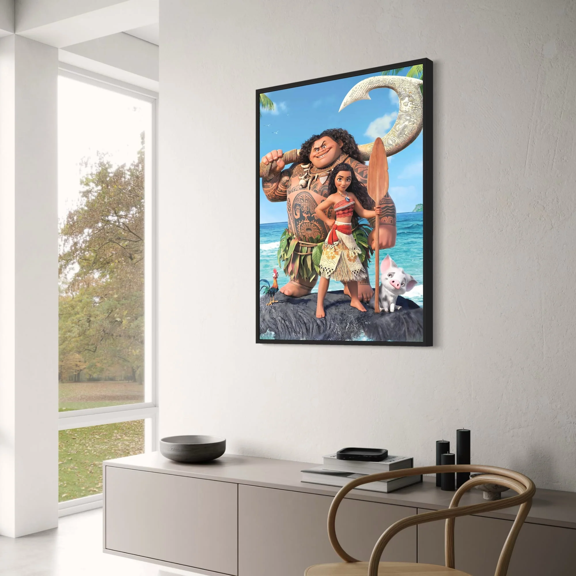 MOANA x MAUI | Disney Movie Poster - Image 3