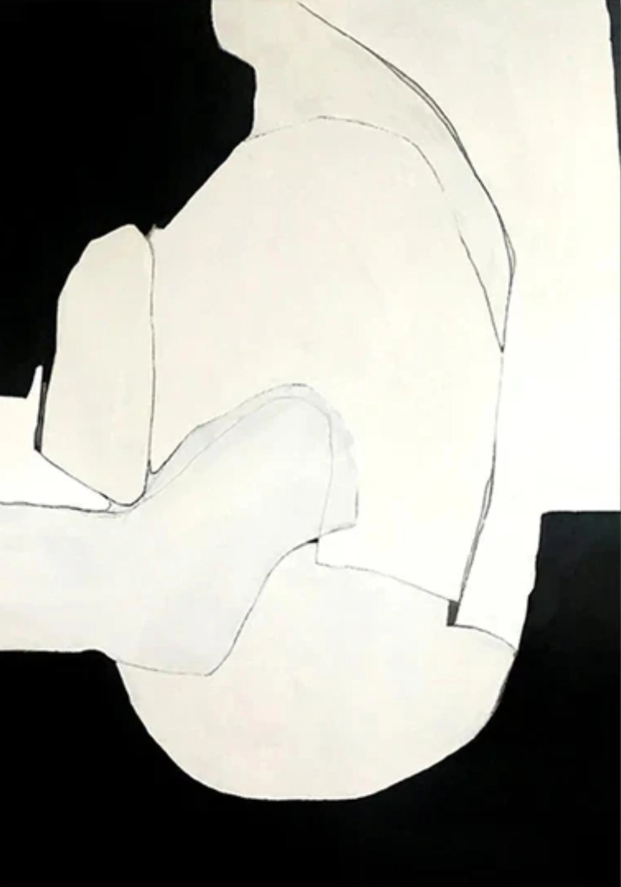 Form in Void | Minimalist Abstract Art - Image 2