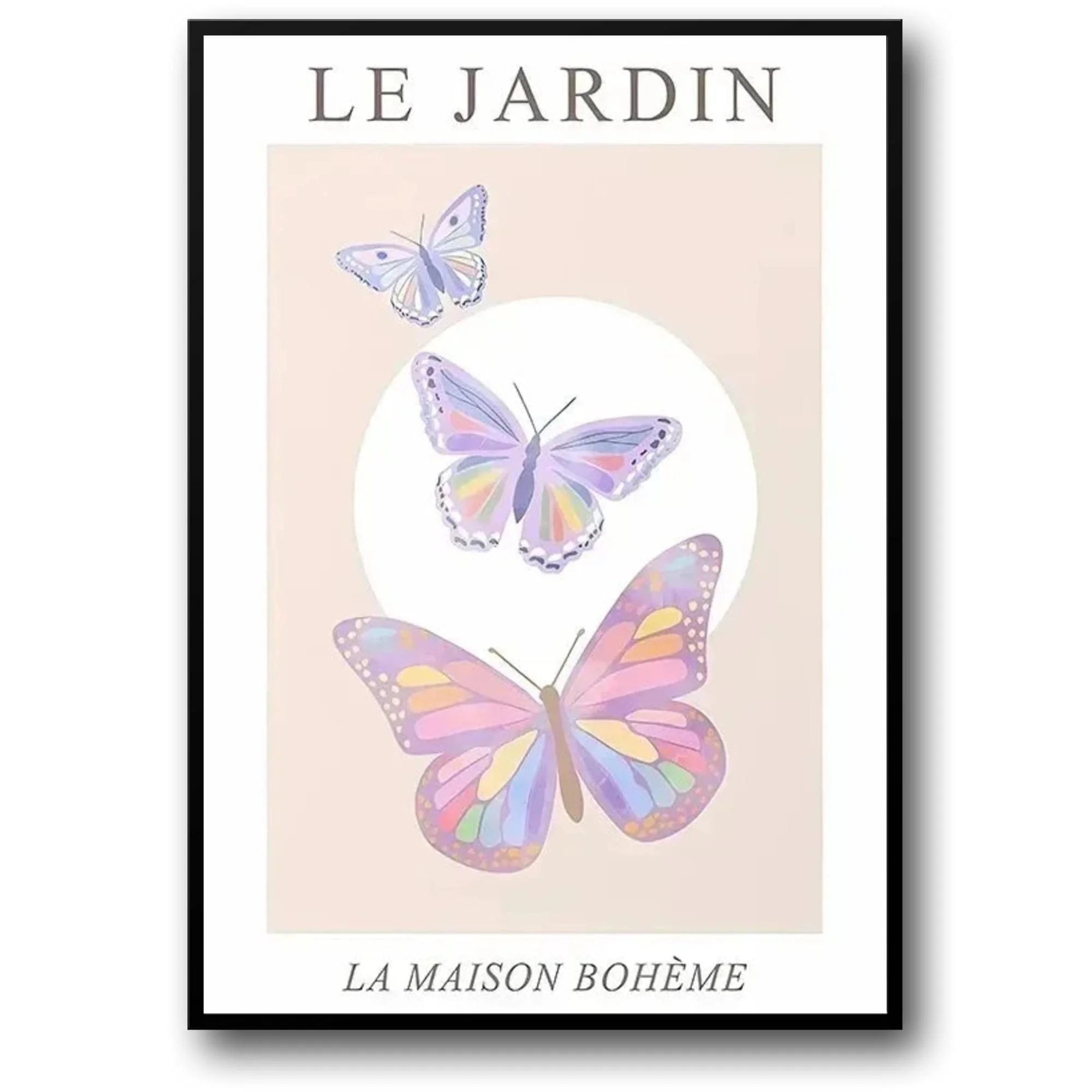 Butterfly Garden | Floral Nature-Inspired Art