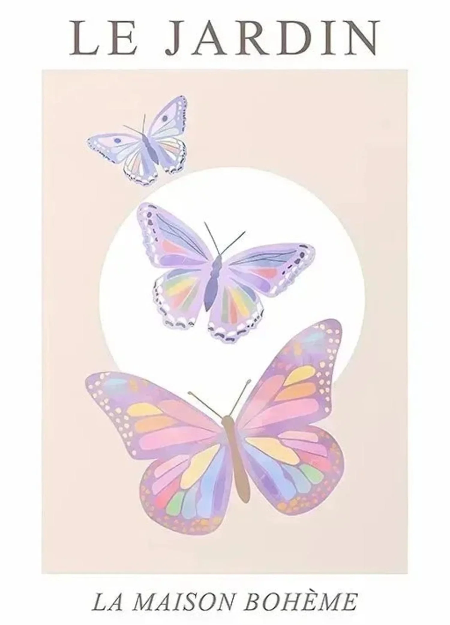 Butterfly Garden | Floral Nature-Inspired Art - Image 4