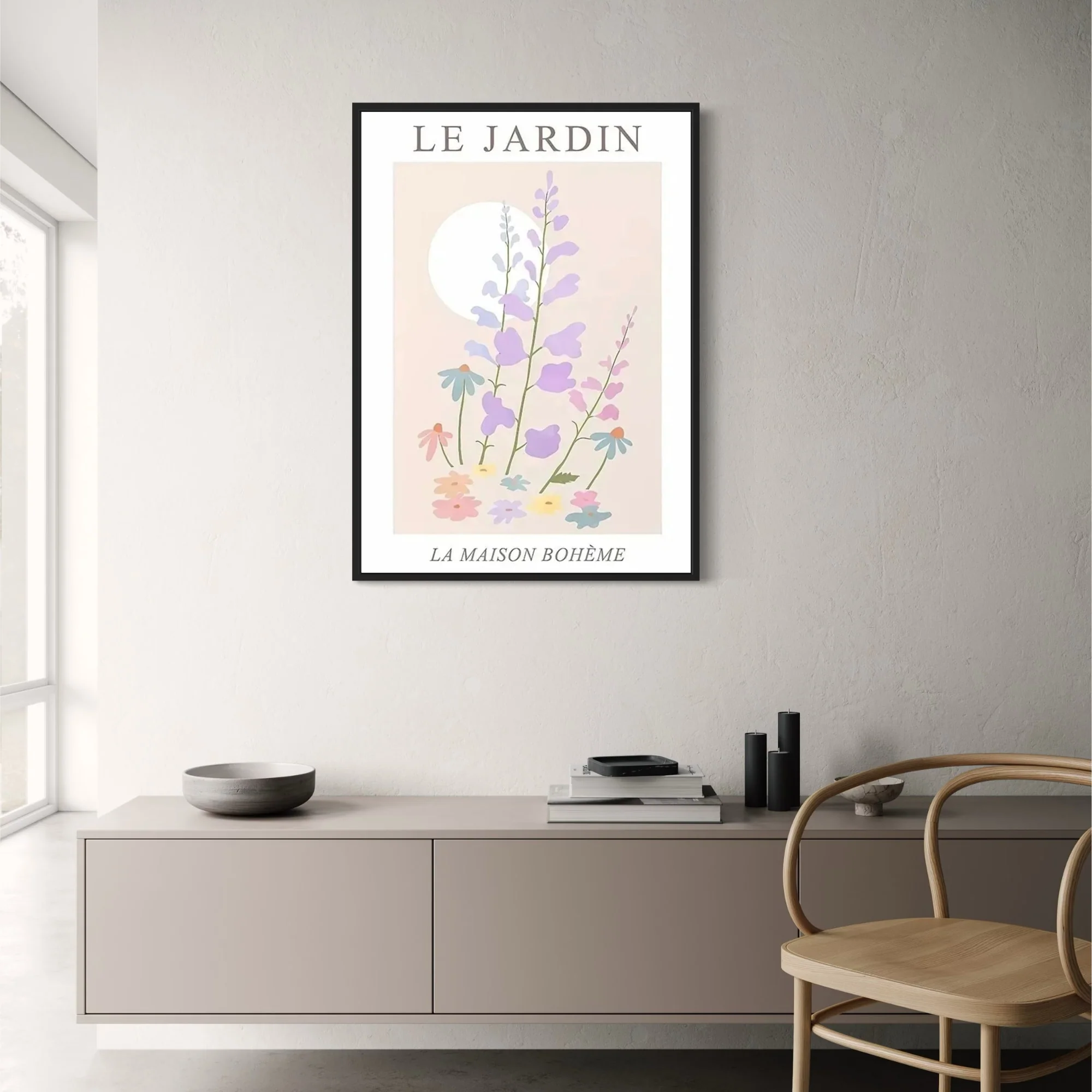 Lavender Wildflower | Daisies & Blooms Decor - Image 2