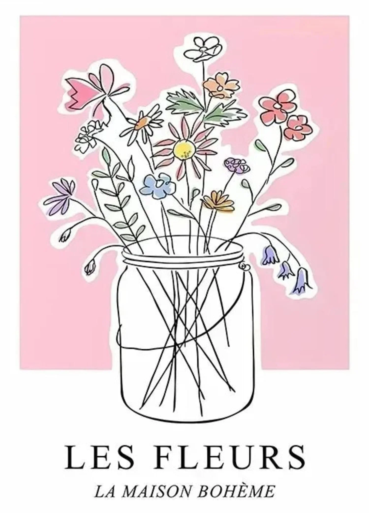 Les Fleurs | Bohemian Garden Blossoms - Image 4