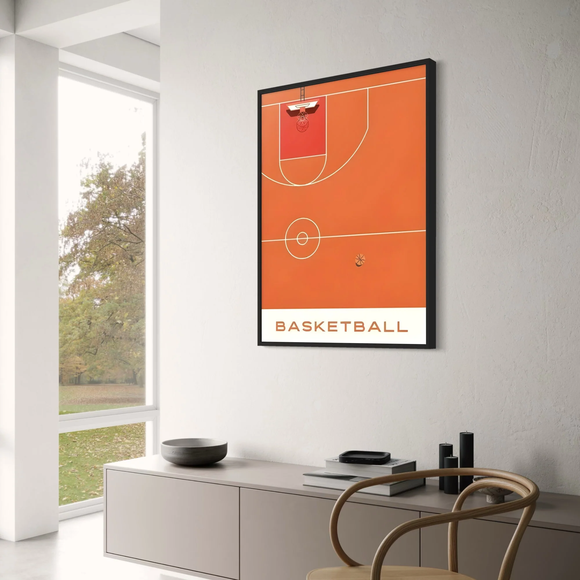 Geometry of Victory | Basketball NBA Art Series - Image 3