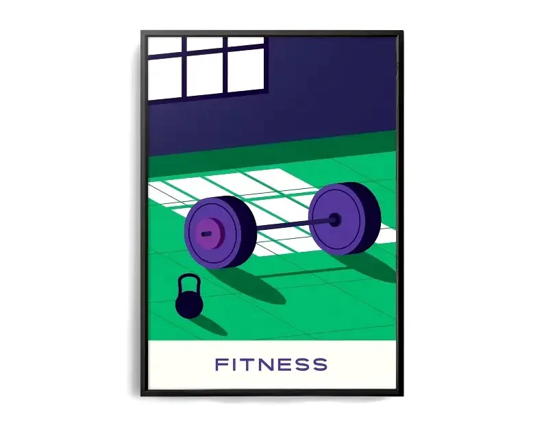 The Geometry of Victory | Sports Art Series