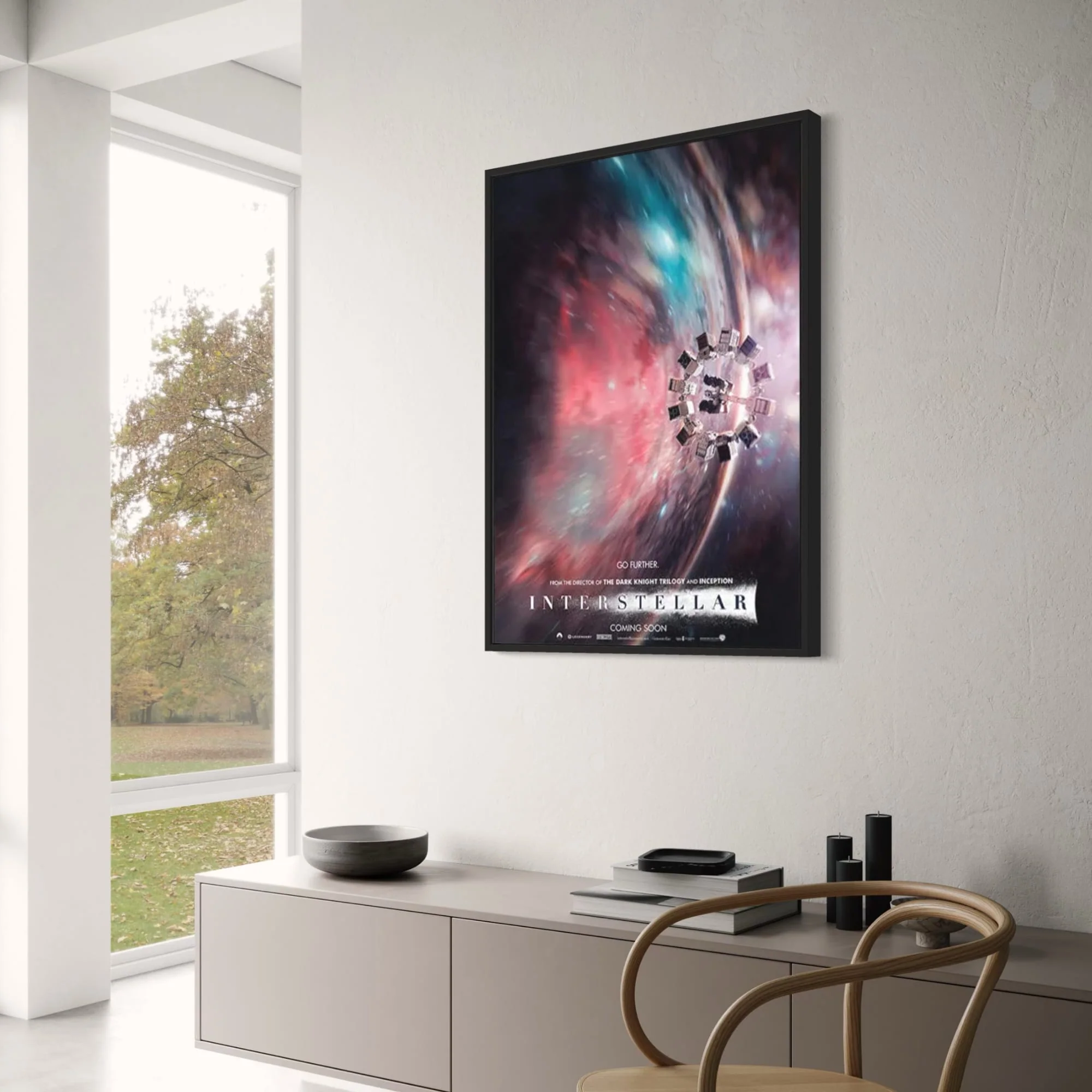 Nordic Style | Interstellar Movie | Space Sci-Fi Canvas - Image 3