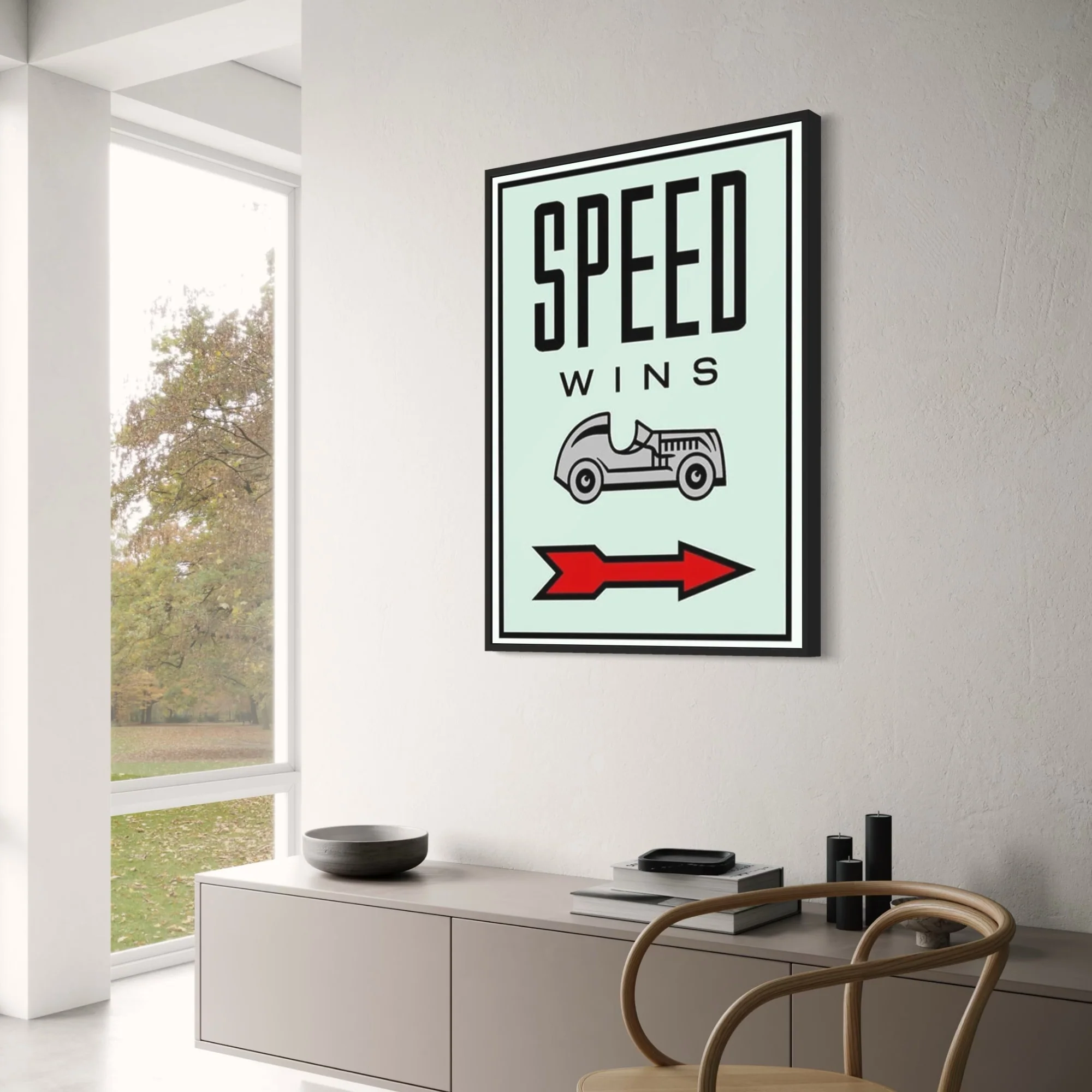 Monopoly Inspiration | Speed Wins Quote - Image 3
