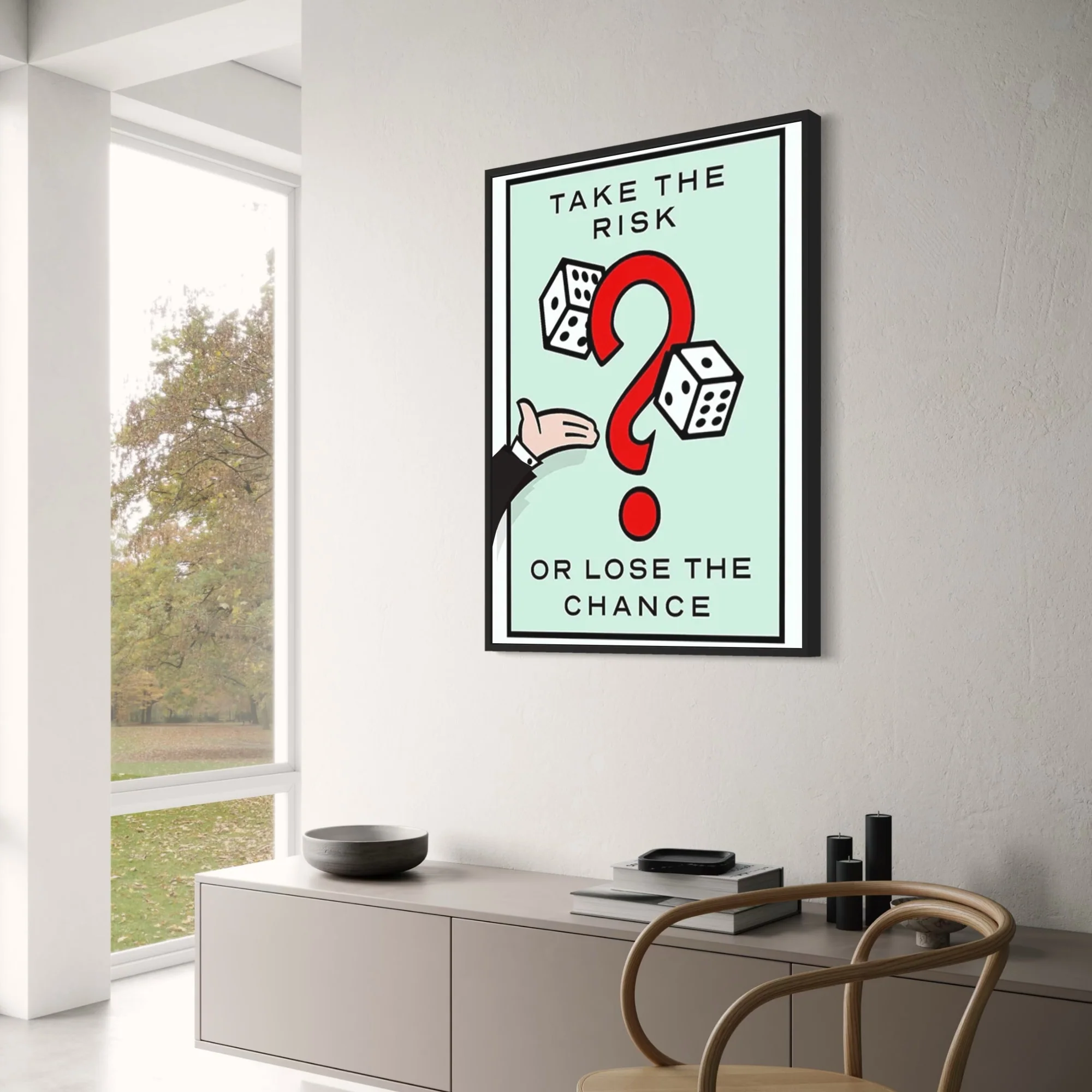 Monopoly | Risk & Reward | Motivational Art - Image 3