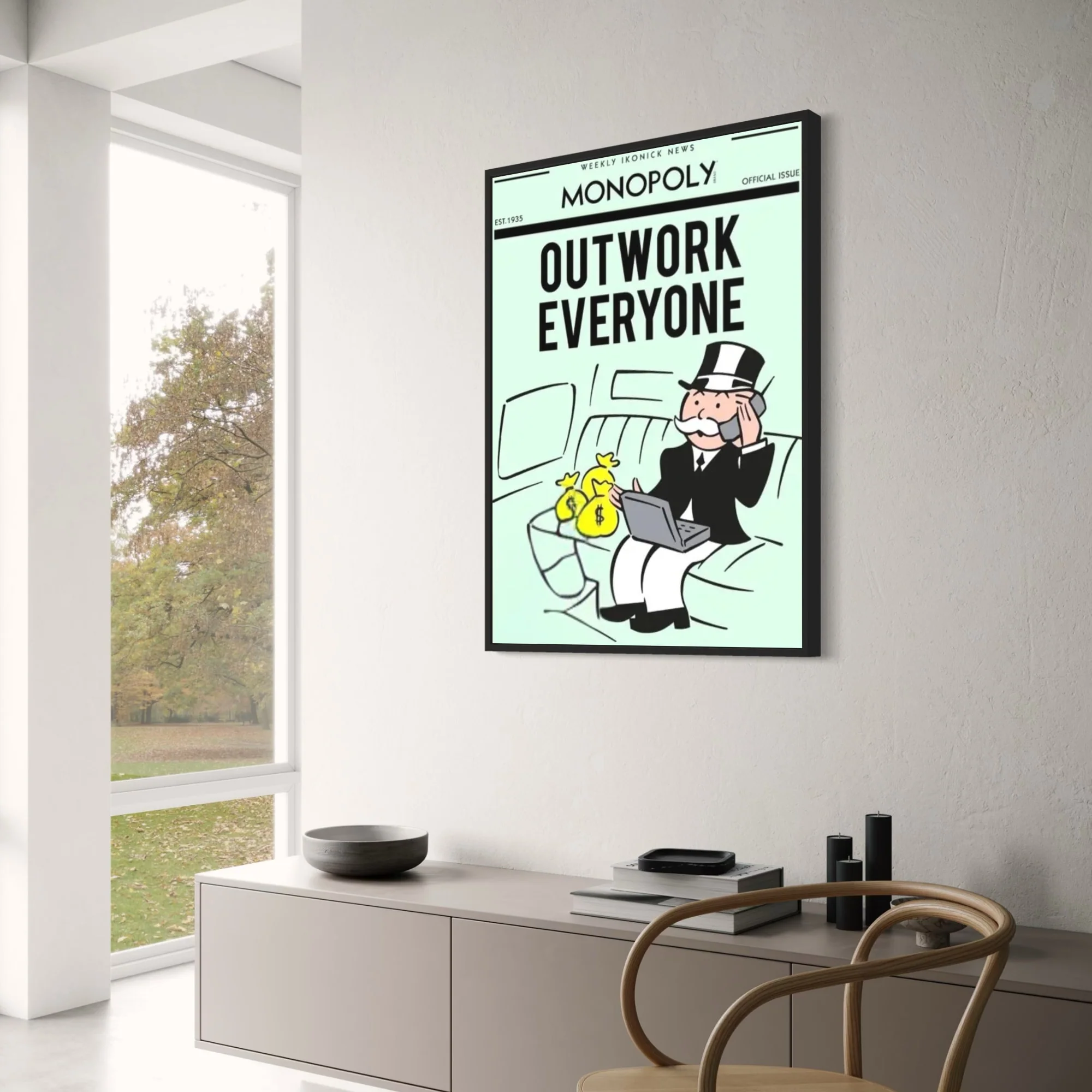 Outwork Everyone | Motivational Decor - Image 3