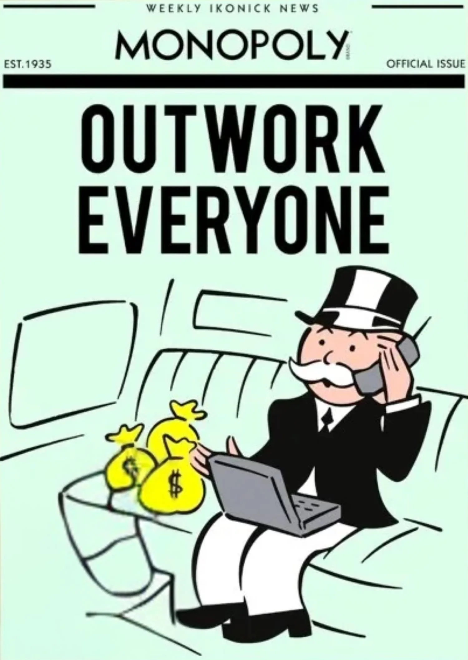 Outwork Everyone | Motivational Decor - Image 4