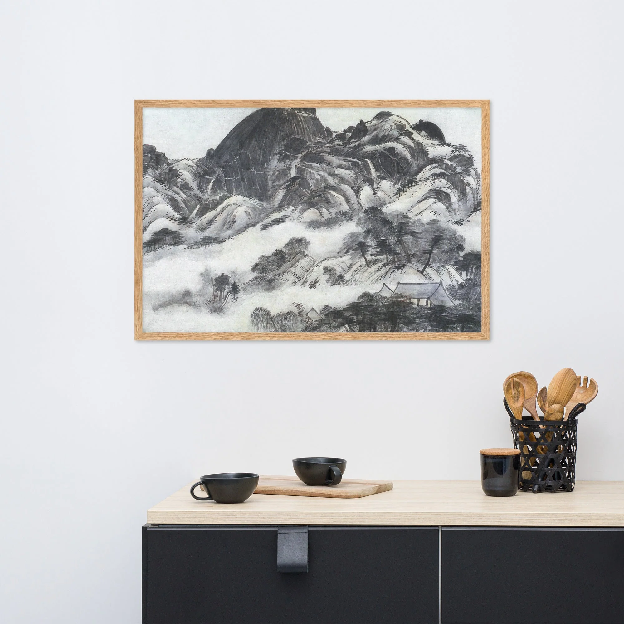 Inwangjesaekdo | Mountain after Rain - Image 4