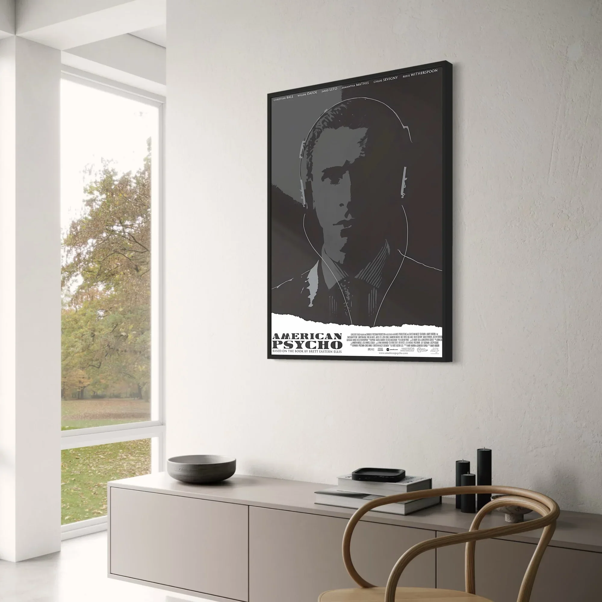 American Psycho | Christian Bale Movie Poster - Image 3