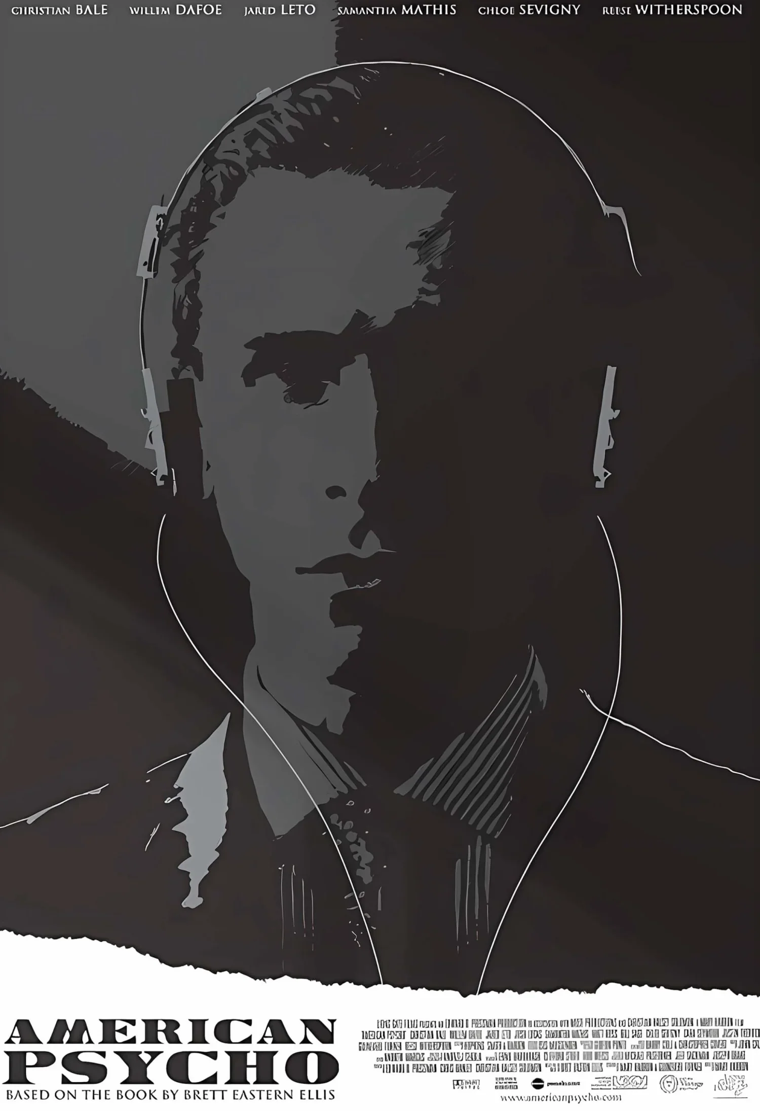 American Psycho | Christian Bale Movie Poster - Image 4