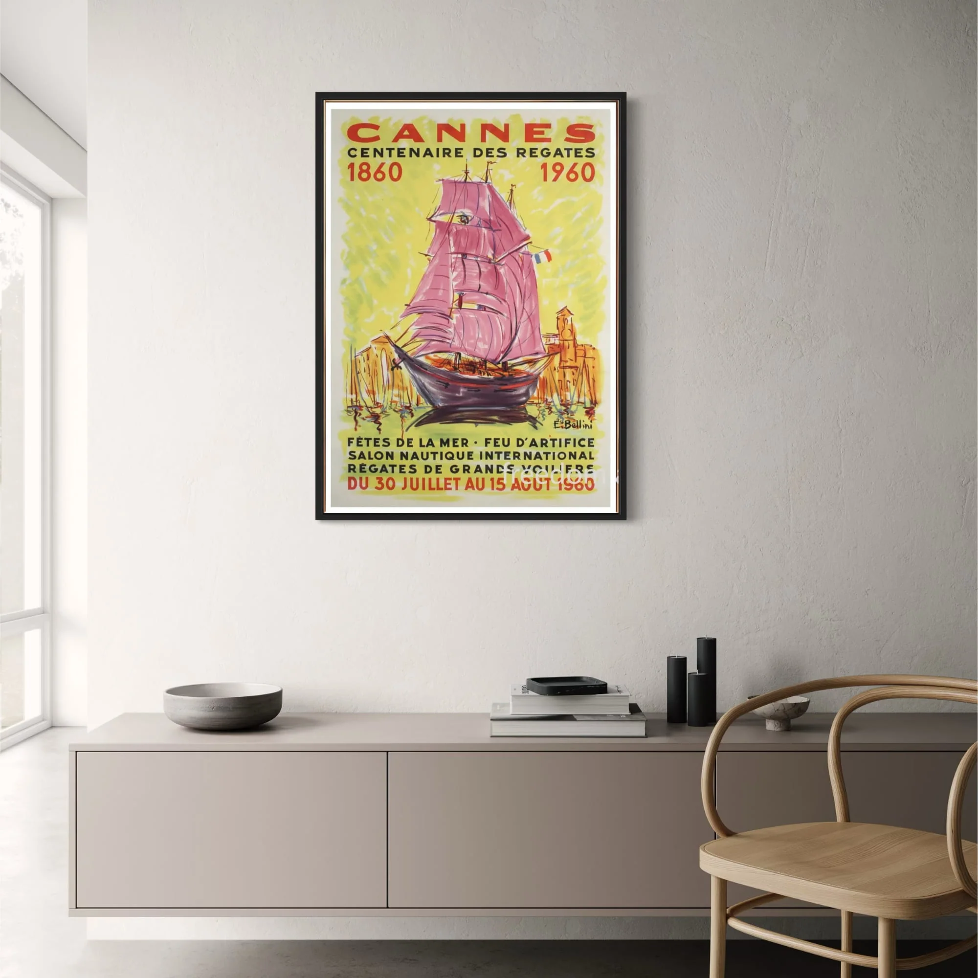 Icons of the Sea | Cannes | Nautical Illustration - Image 2