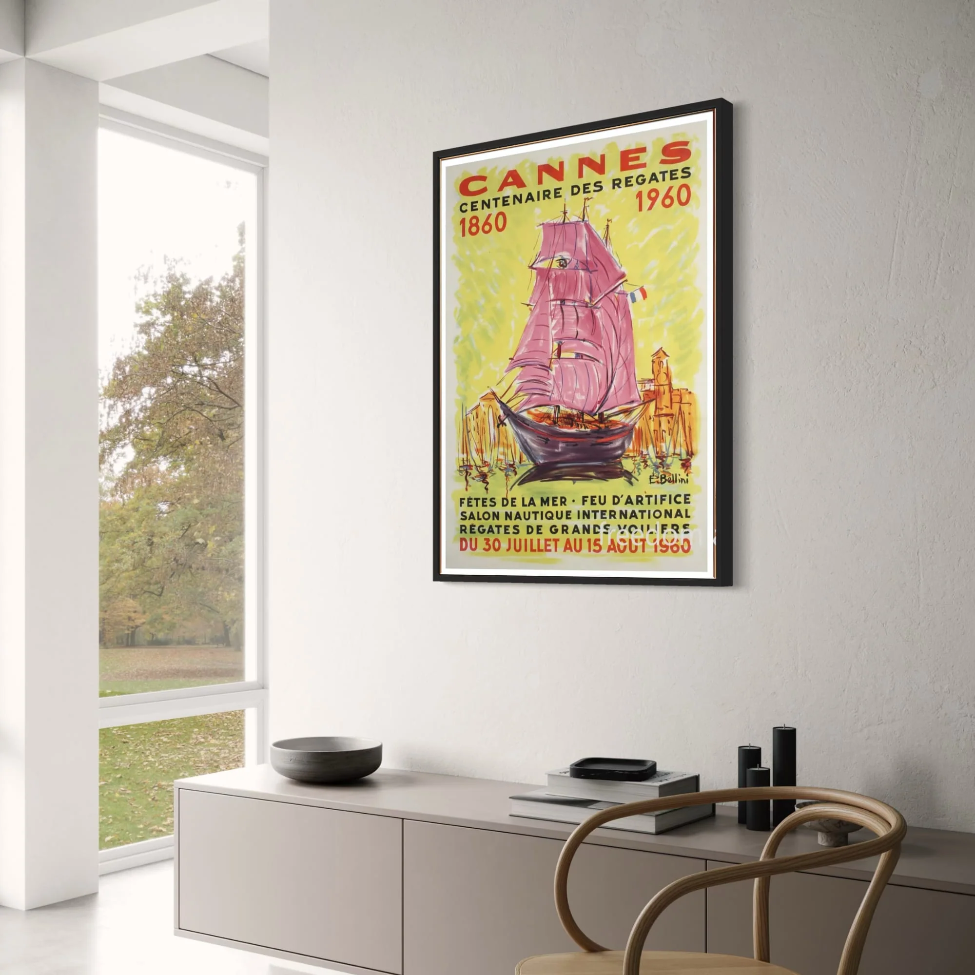 Icons of the Sea | Cannes | Nautical Illustration - Image 3
