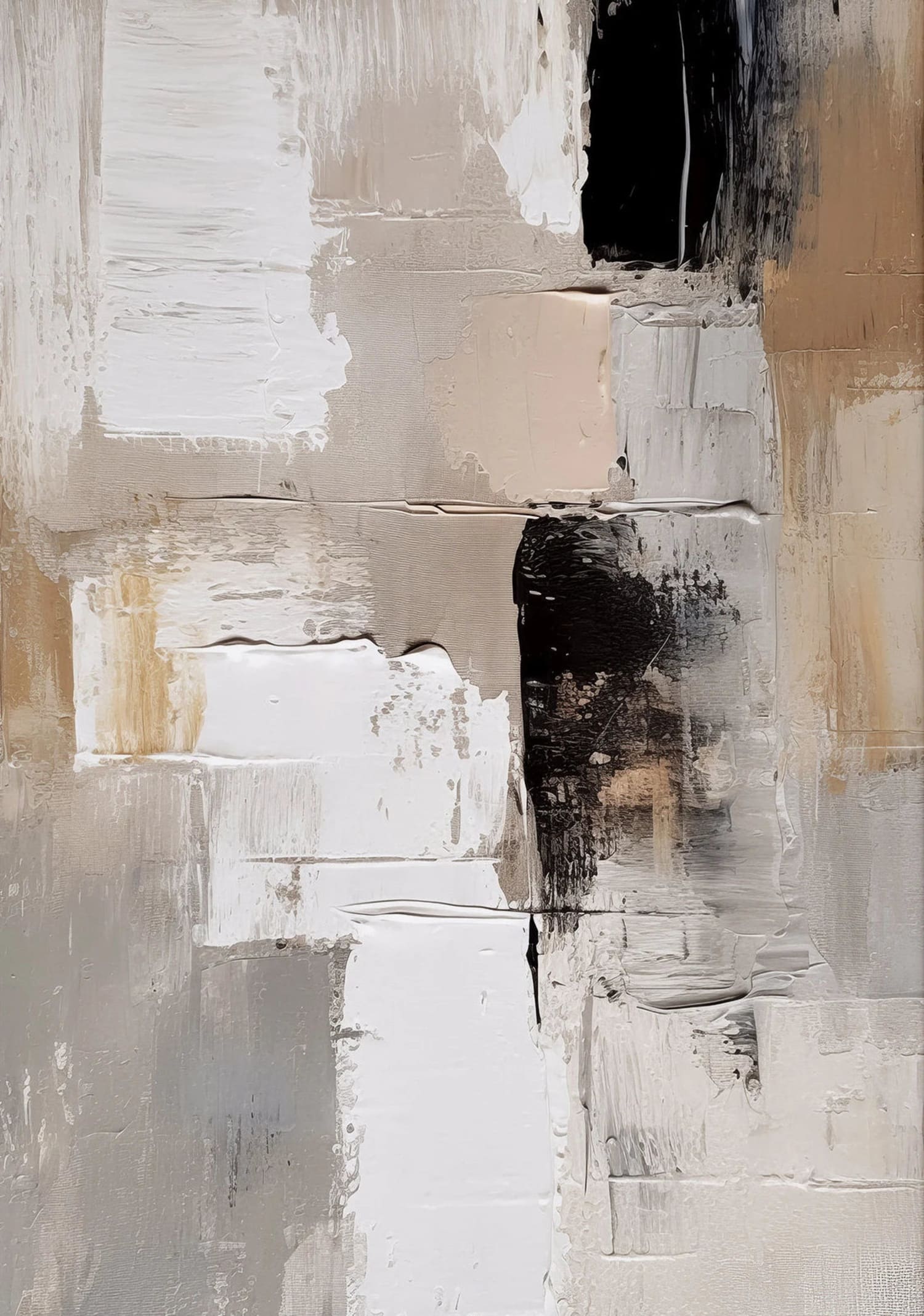 Earthbound Elegance | Muted Reflections | Contemporary Art - Image 4