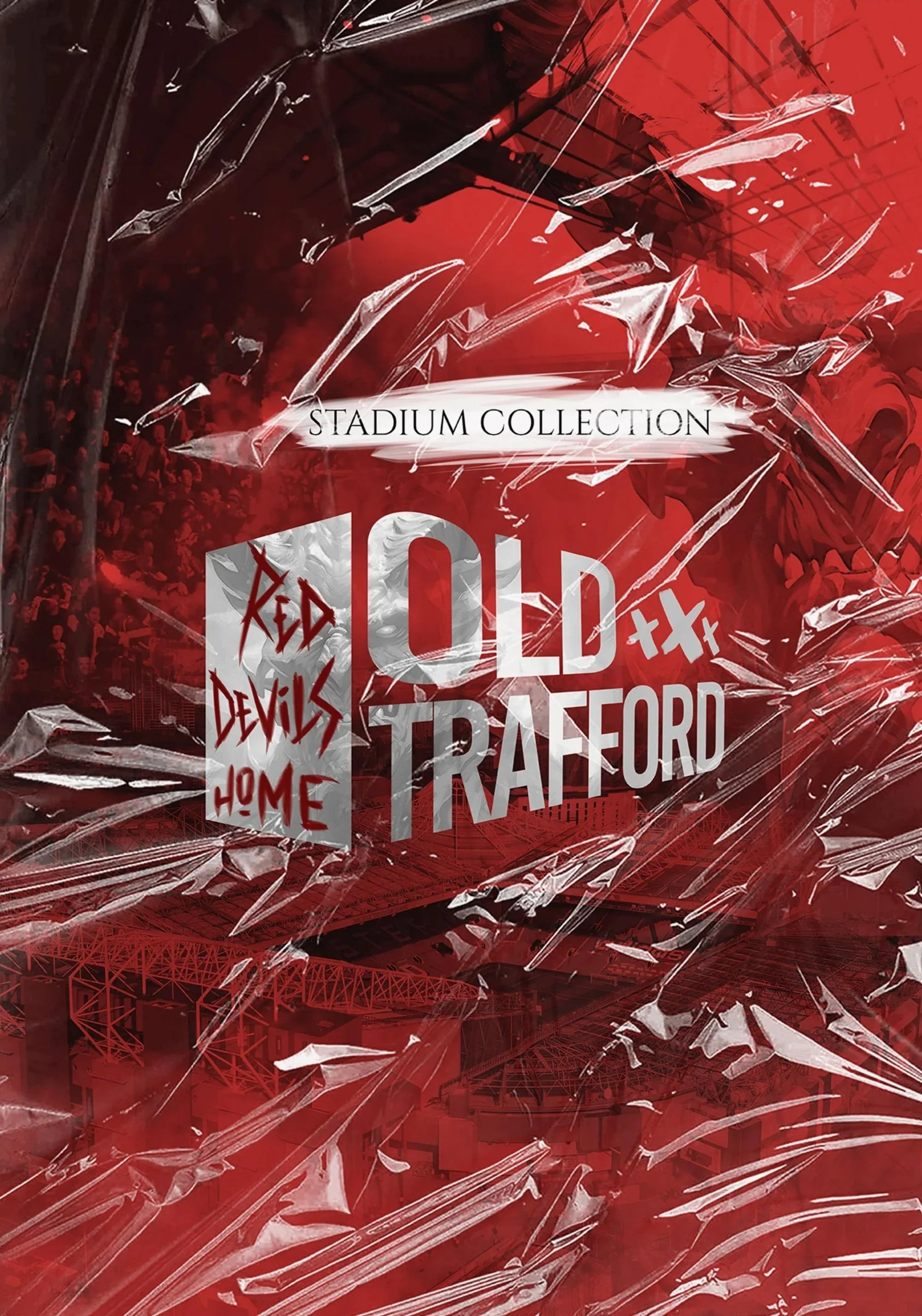 Old Trafford | Vintage Manchester United Football Art - Image 5