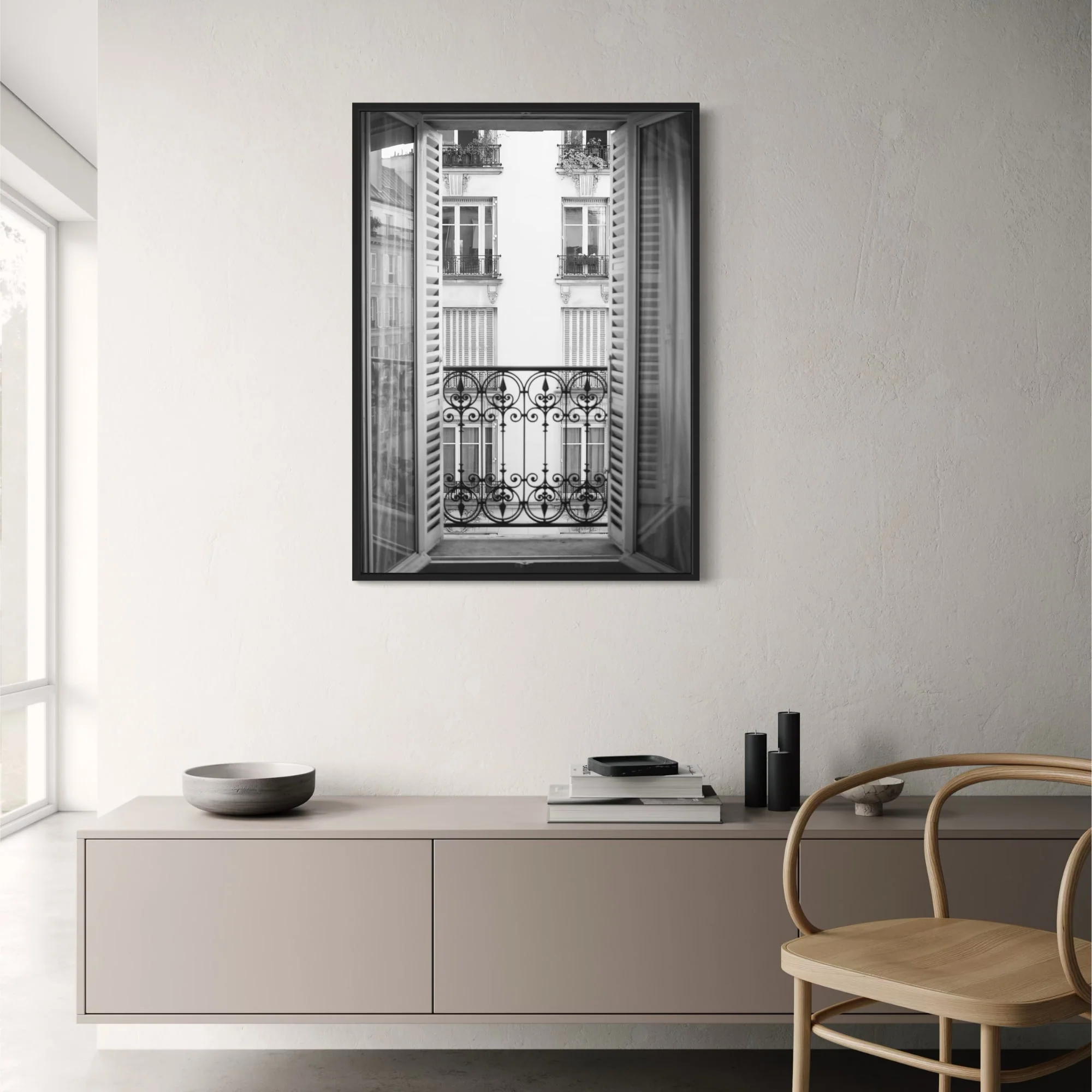 Paris Architectural View | Window Art - Image 2