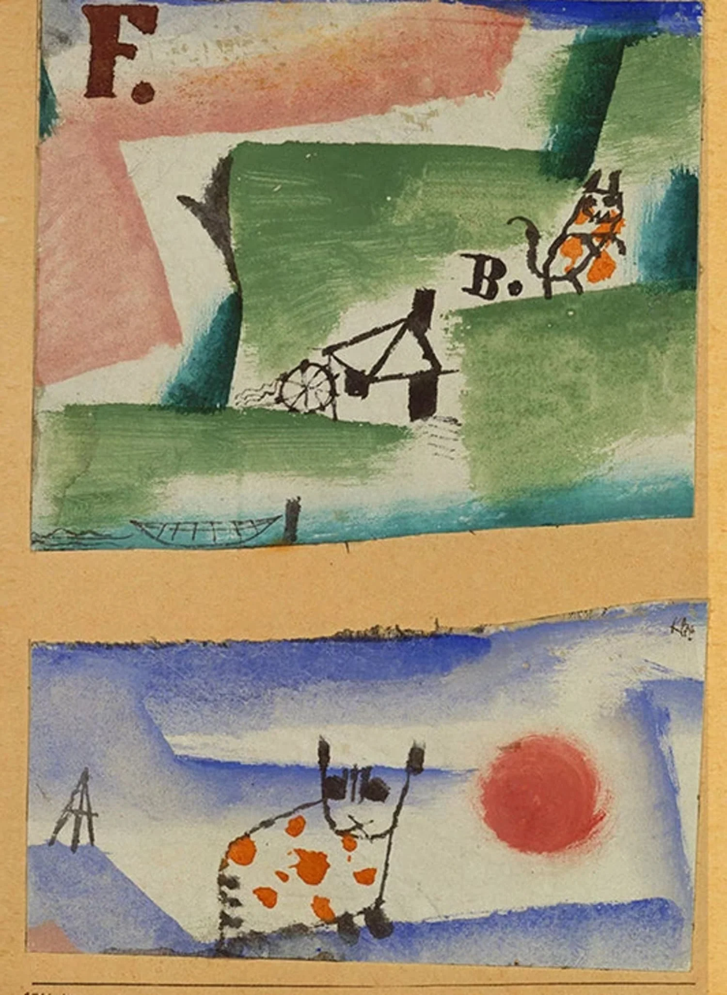 Paul Klee | Tomcat's Turf | Abstract Cat Illustration - Image 4