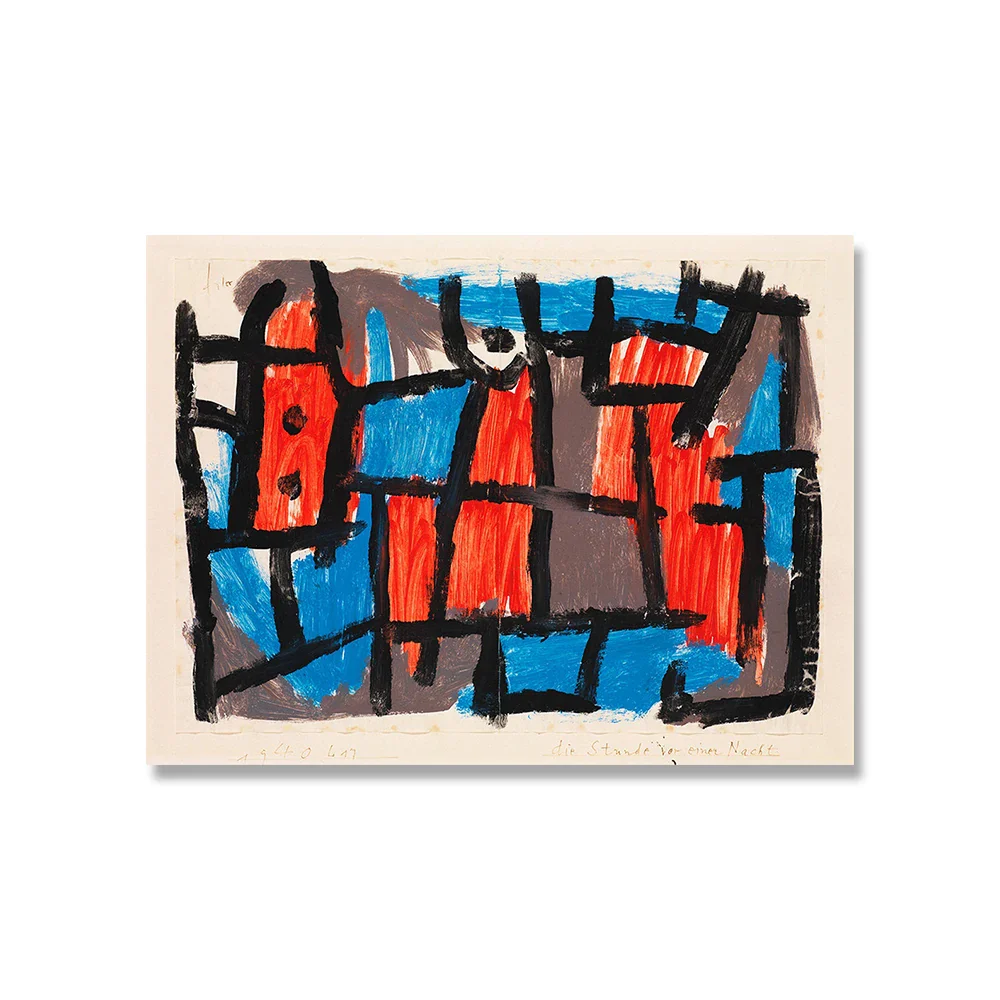 Paul Klee | The Hour Before One Night