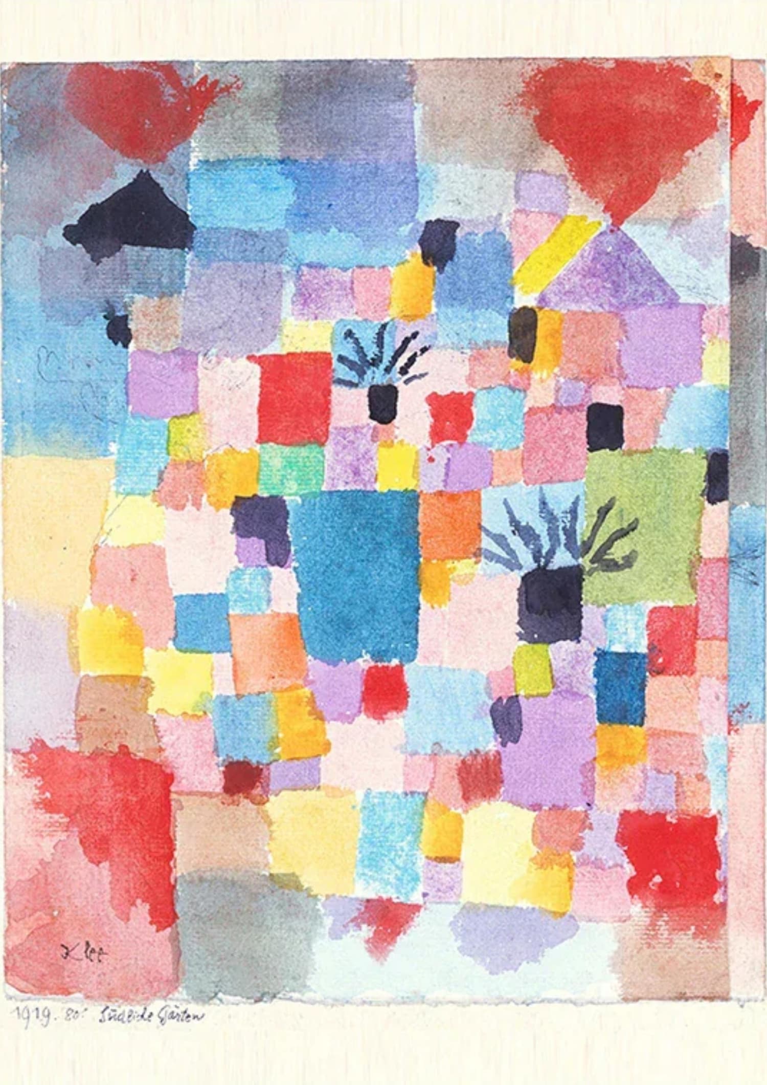 Paul Klee Southern Gardens | Abstract Modern Art - Image 4